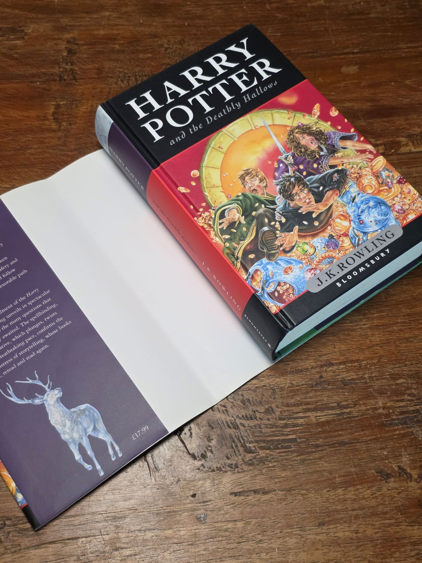 THE HARRY POTTER SERIES - Full set of original hardback first editions,first printings
