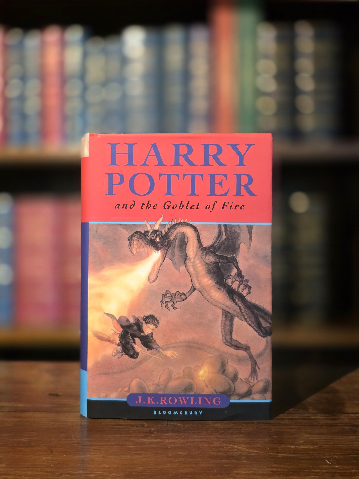 Harry Potter and the Goblet of Fire – inscribed association copy