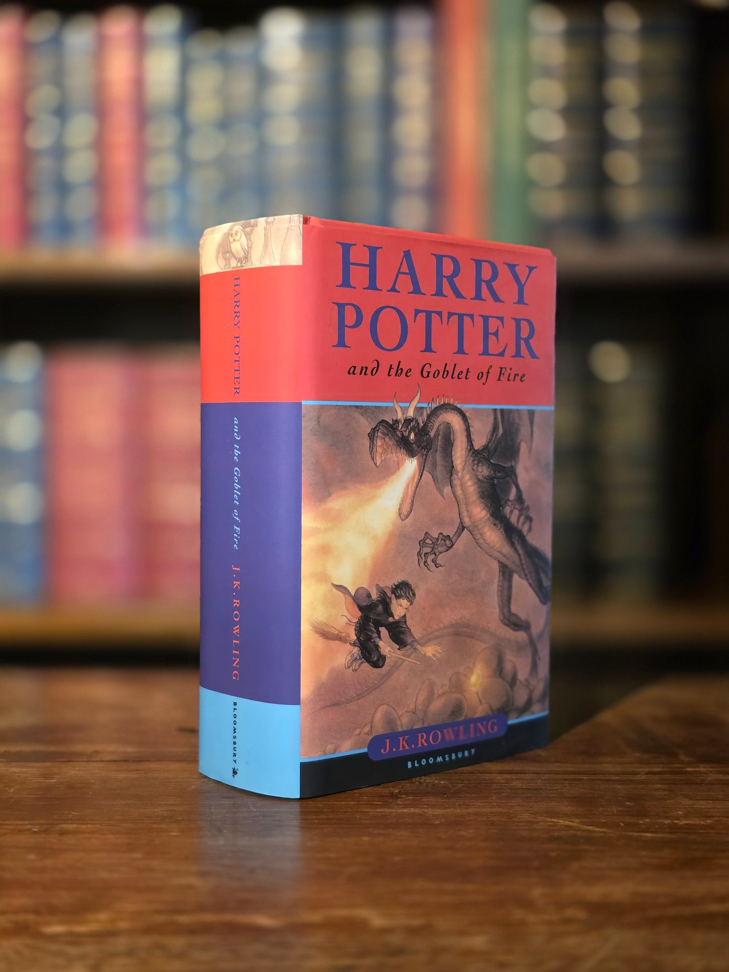 Harry Potter and the Goblet of Fire – inscribed association copy