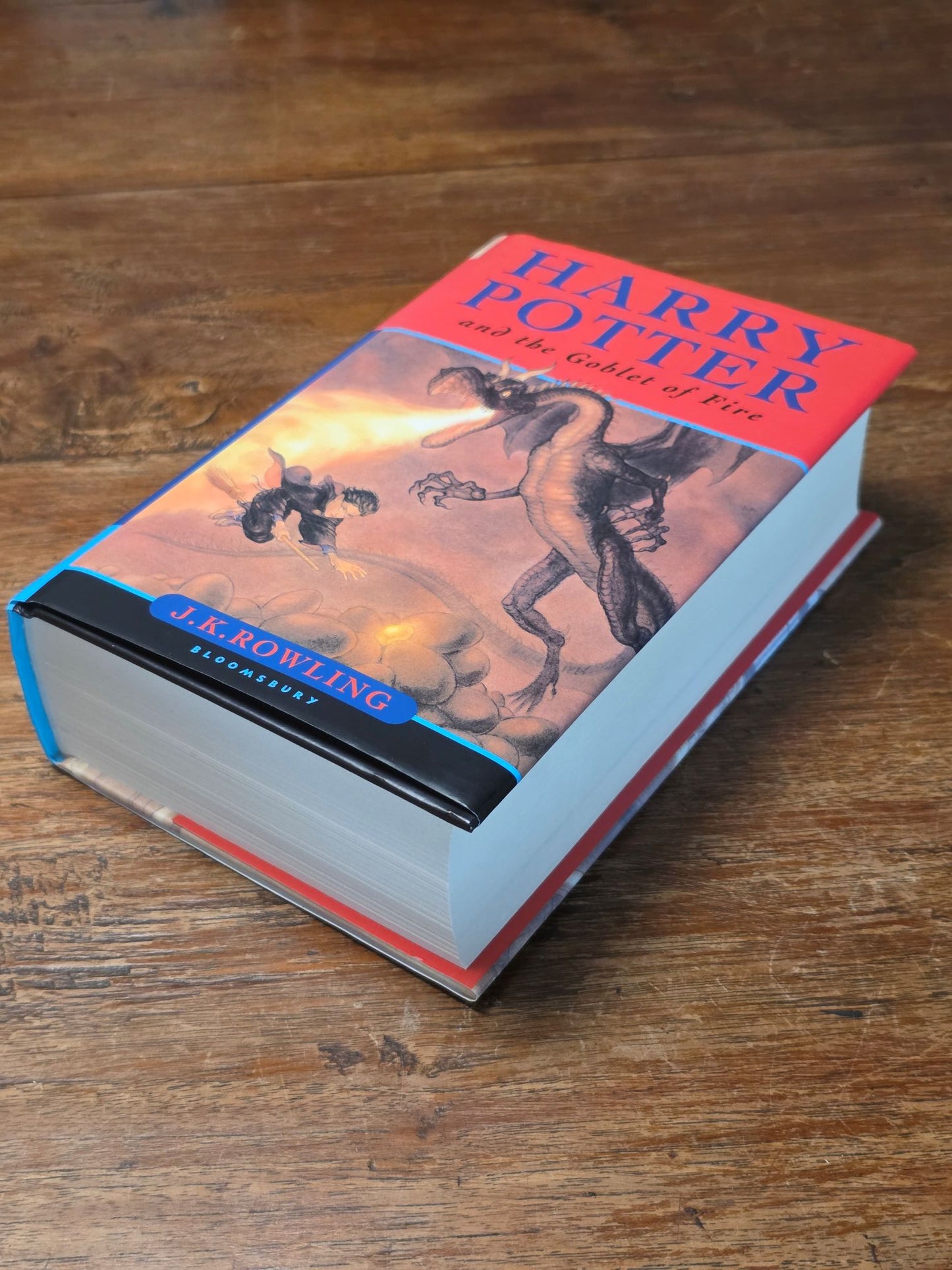 Harry Potter and the Goblet of Fire - First OMNIA printing, signed