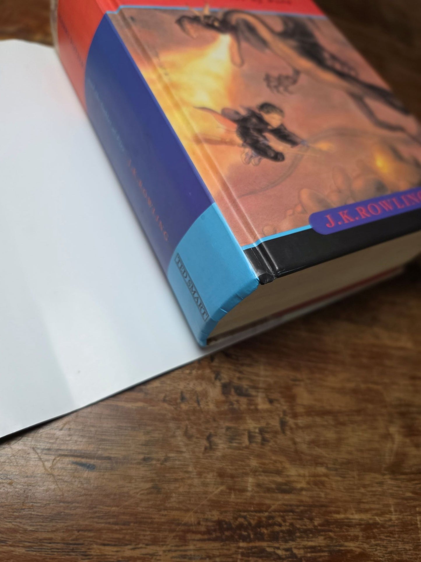 Harry Potter and the Goblet of Fire – Ultra-rare (1/1) inscribed first Ted Smart edition, first printing