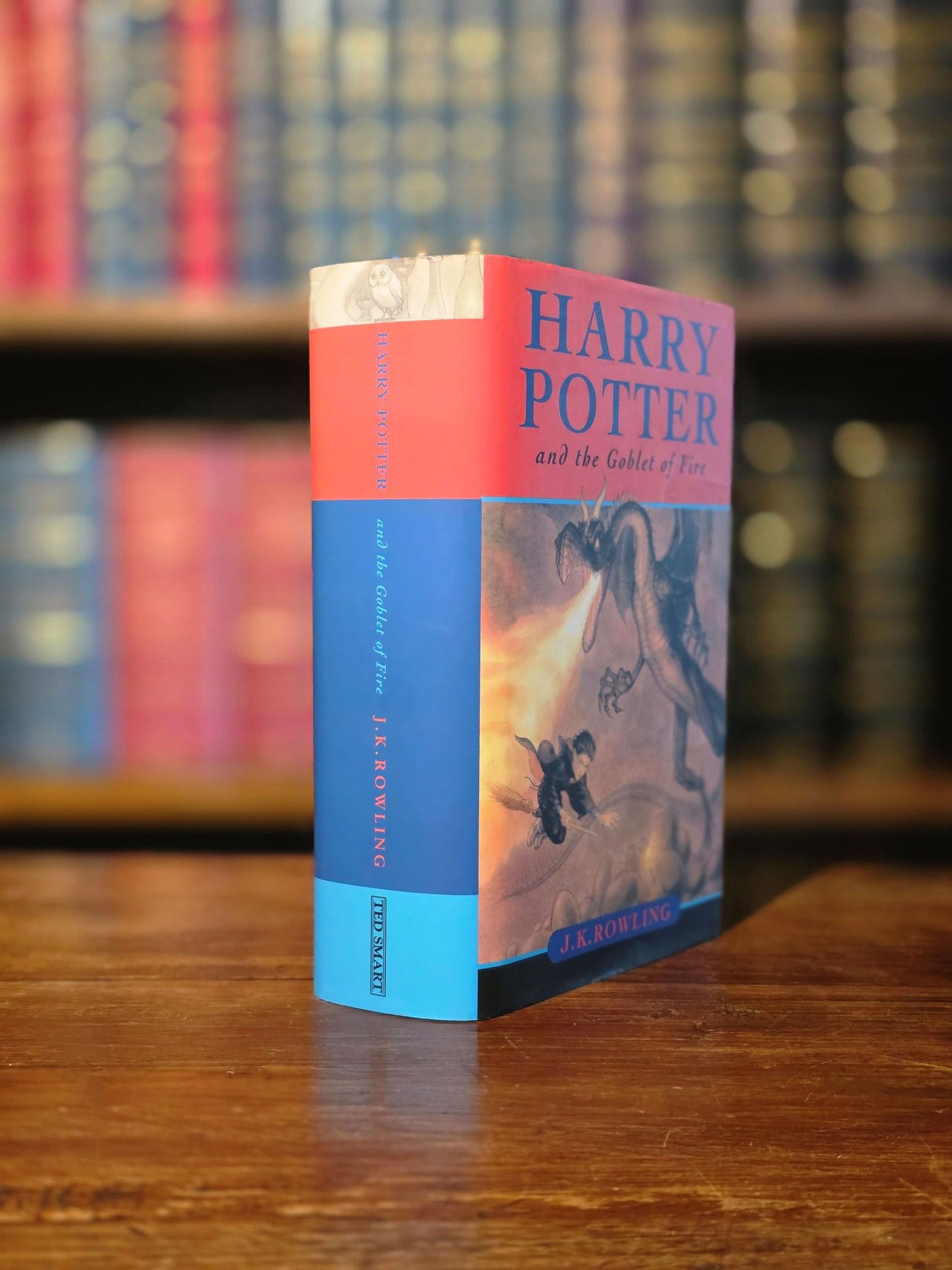 Harry Potter and the Goblet of Fire – Ultra-rare (1/1) inscribed first Ted Smart edition, first printing