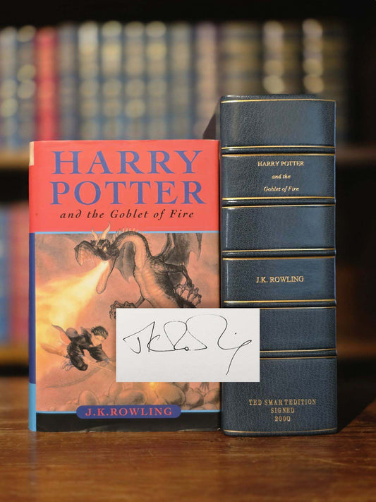 Harry Potter and the Goblet of Fire – Exceptionaly rare signed Ted Smart edition