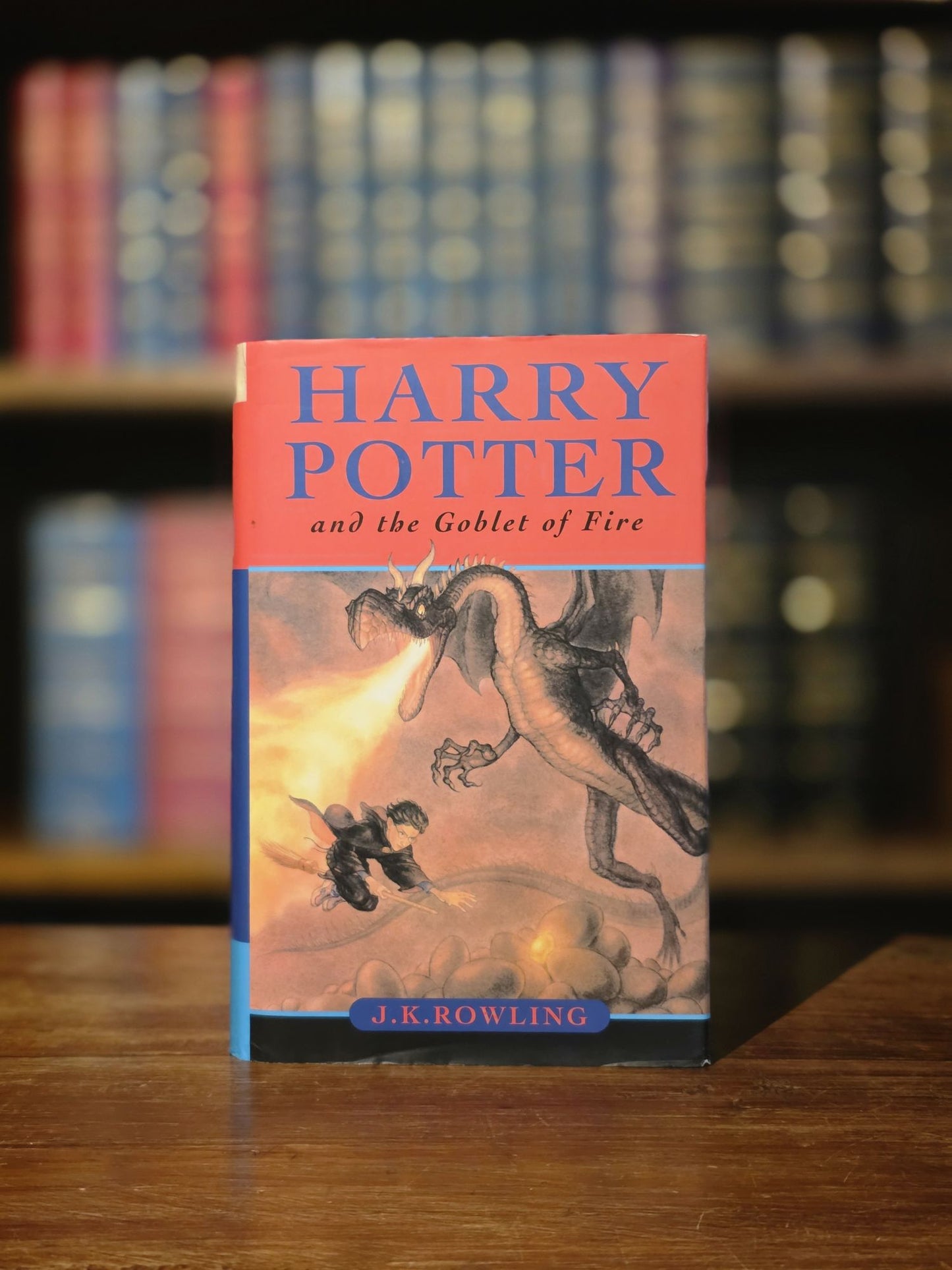 Harry Potter and the Goblet of Fire – Exceptionaly rare signed Ted Smart edition