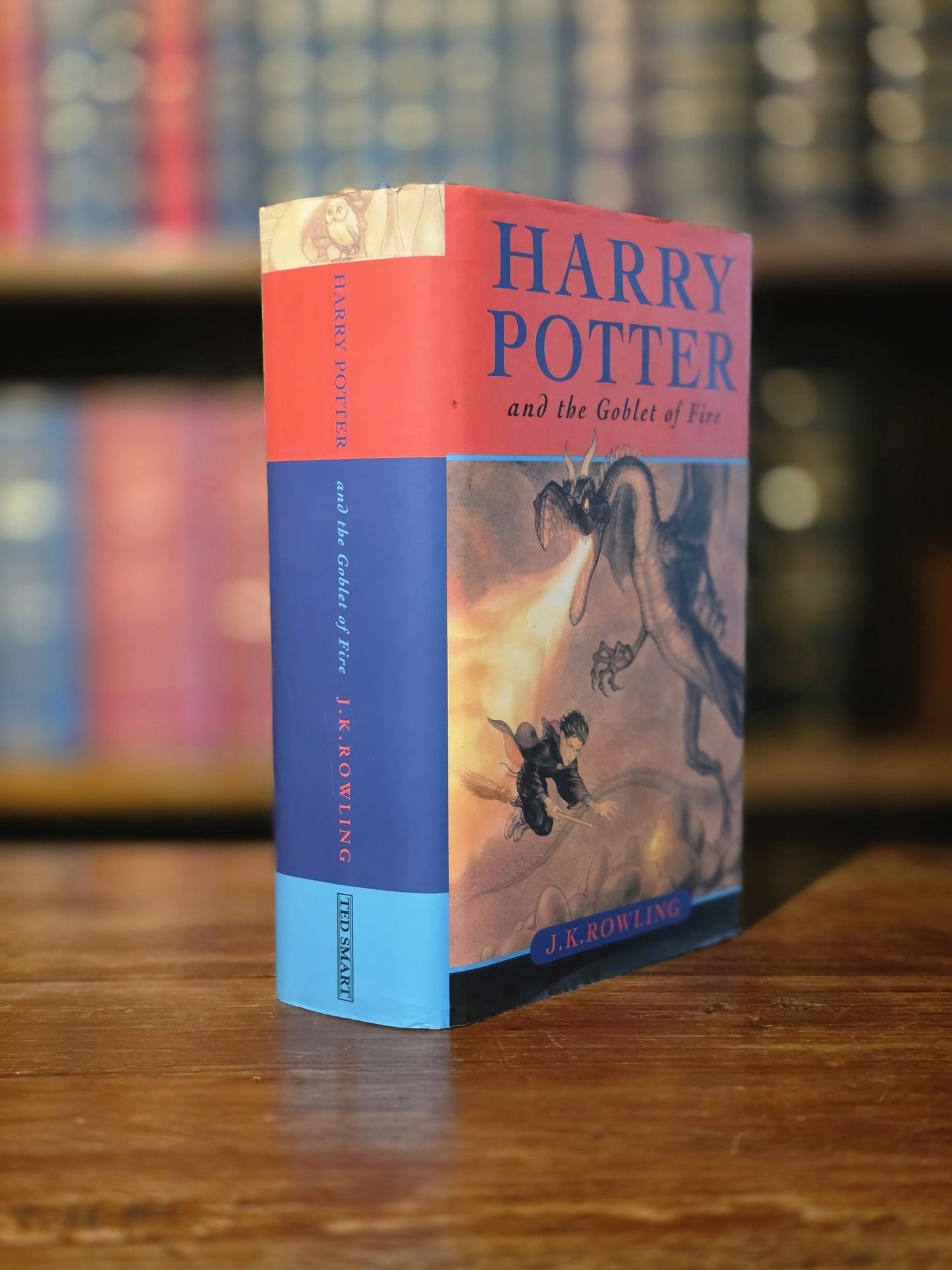 Harry Potter and the Goblet of Fire – Exceptionaly rare signed Ted Smart edition
