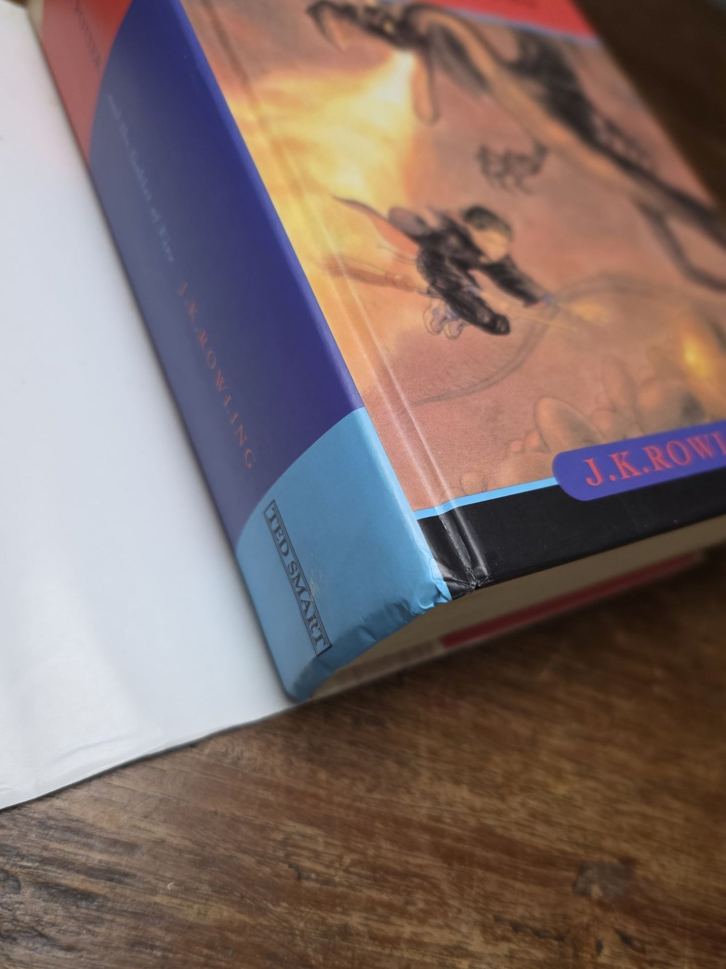 Harry Potter and the Goblet of Fire – Exceptionaly rare signed Ted Smart edition