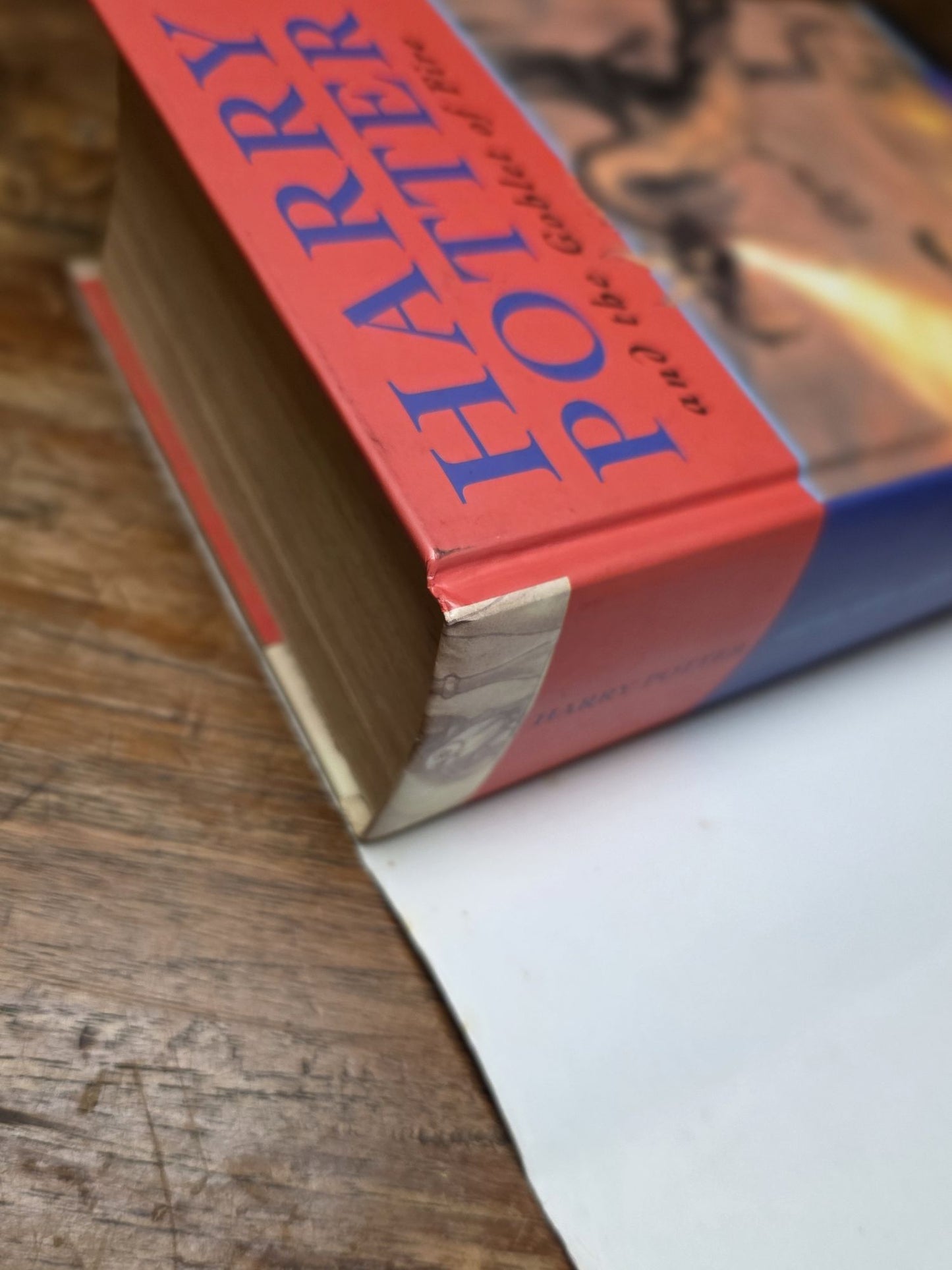 Harry Potter and the Goblet of Fire – Exceptionaly rare signed Ted Smart edition