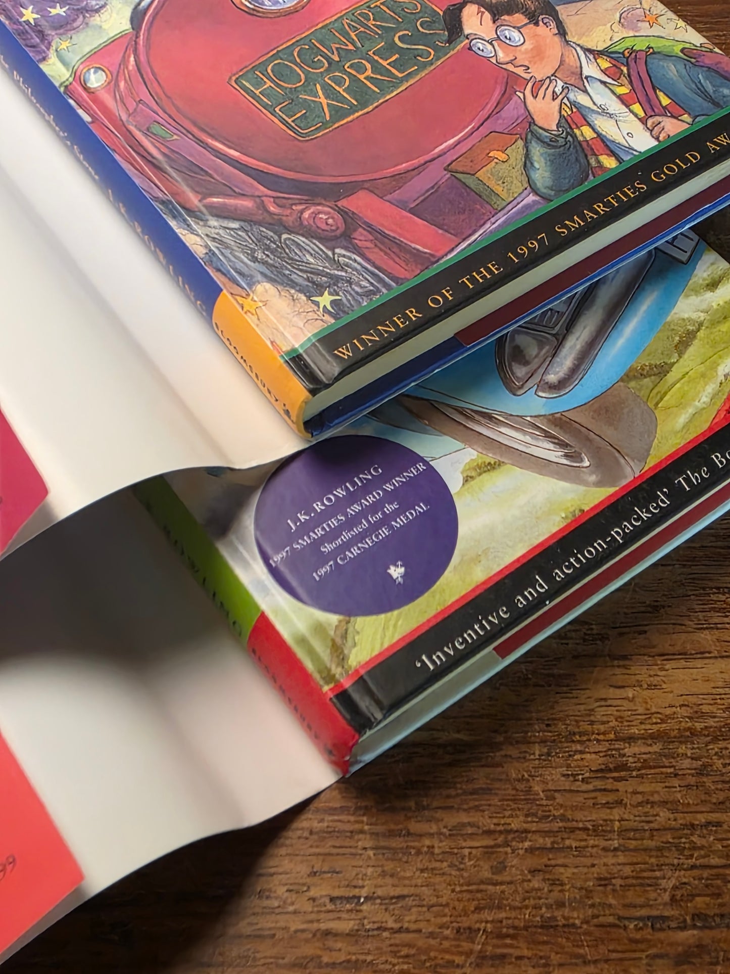 The Harry Potter Gift set – Early editions of Harry Potter and the Philosopher's Stone and Harry Potter and the Chamber of secrets