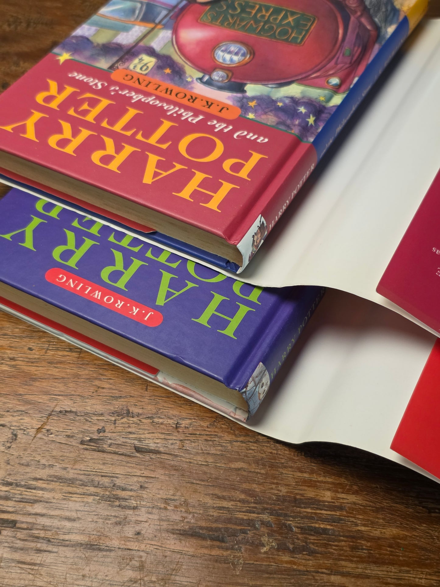 The Harry Potter Gift set – Early editions of Harry Potter and the Philosopher's Stone and Harry Potter and the Chamber of secrets