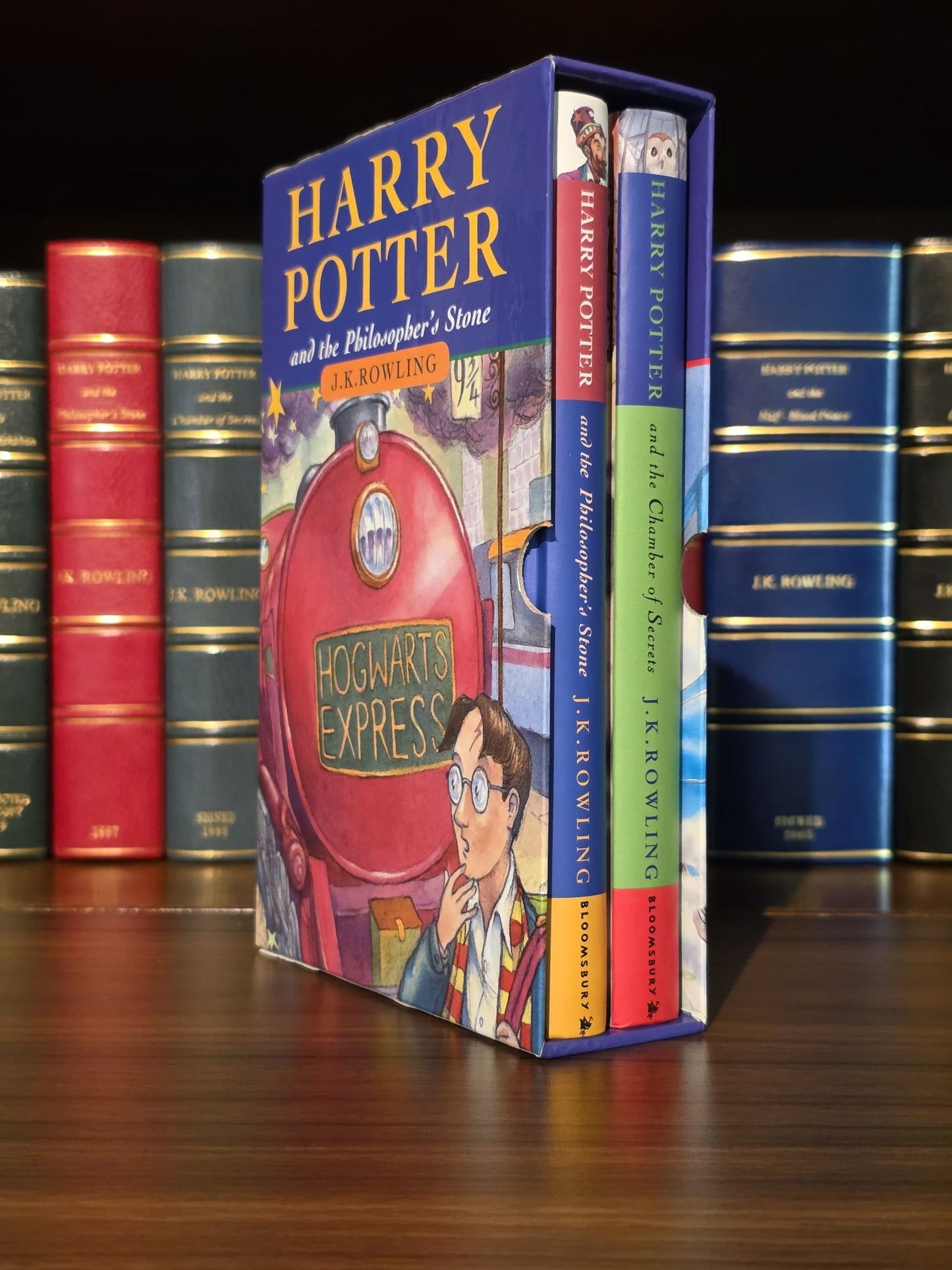 The Harry Potter Gift set – Early editions of Harry Potter and the Philosopher's Stone and Harry Potter and the Chamber of secrets