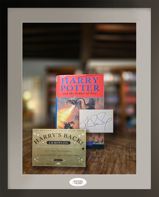 Harry Potter and the Goblet of Fire Omnia printing with Golden Ticket