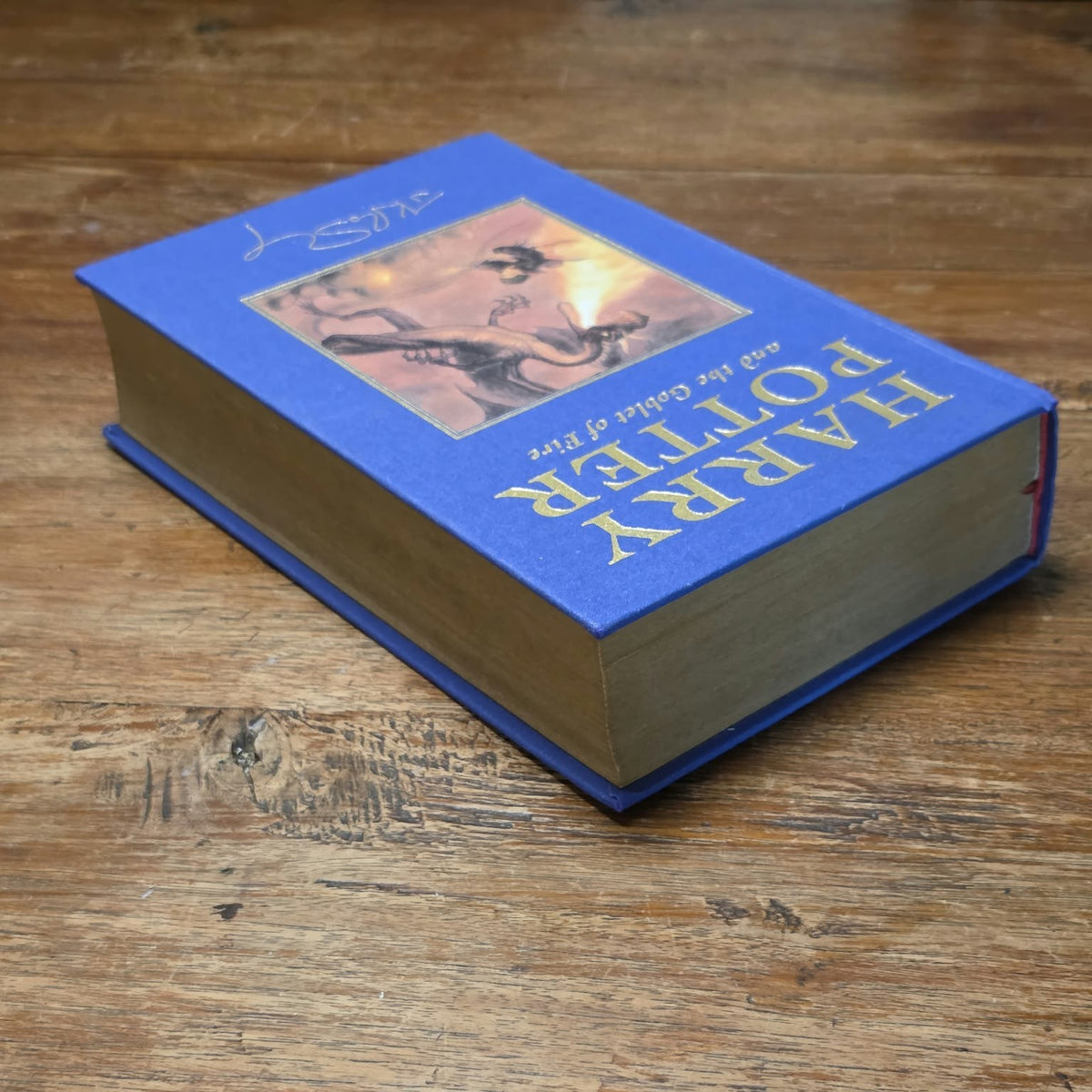 Harry Potter and the Goblet of Fire - Deluxe first edition signed in the year of publication