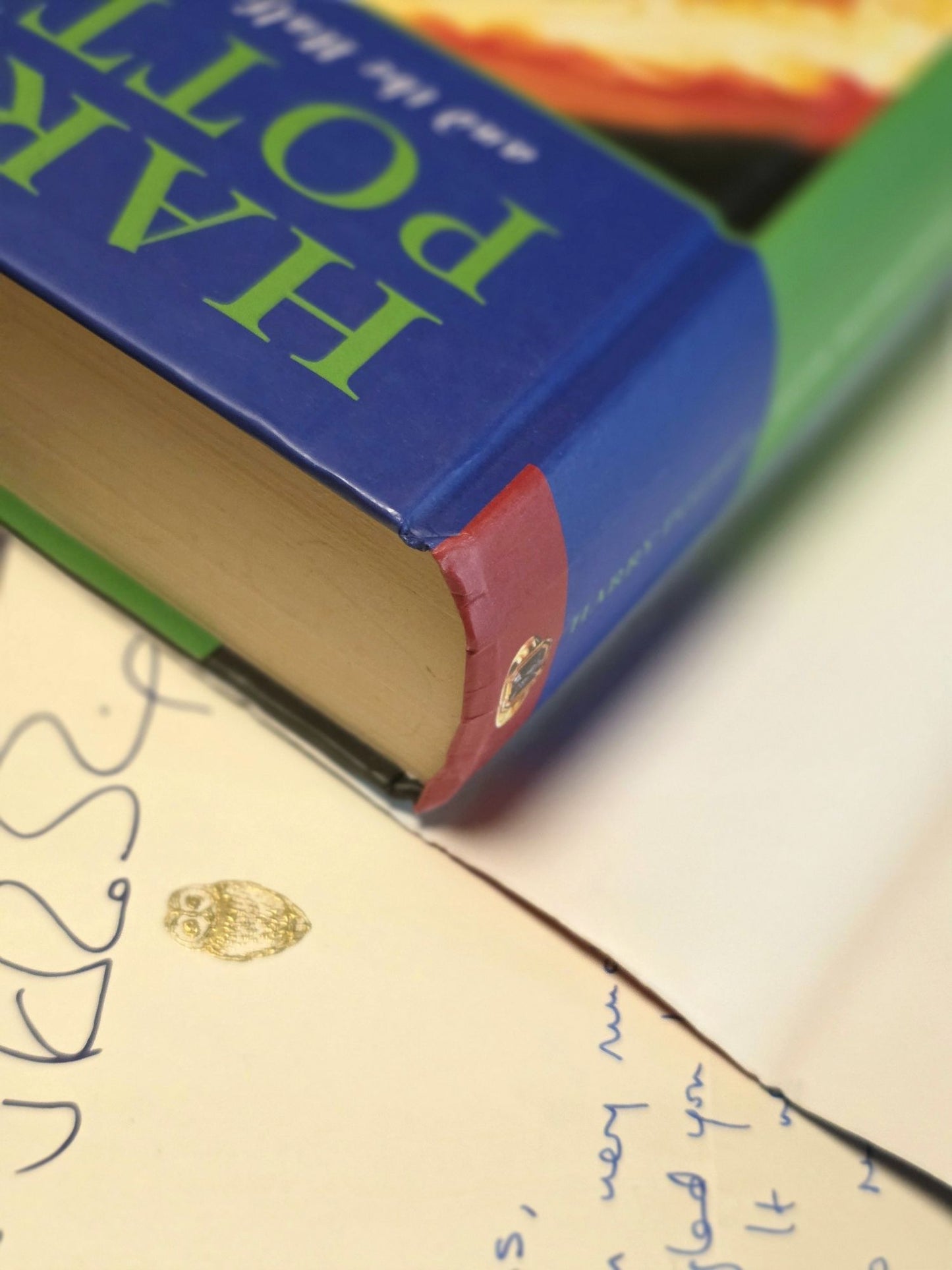 Harry Potter and the Half-Blood Prince — First Edition, First Printing — Edinburgh Castle Launch Association Copy — with Rowling Autograph Letter, Launch Banner, and Photographs