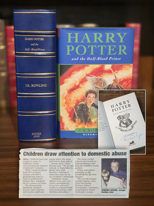 Harry Potter and the Half-Blood Prince - Signed prize copy