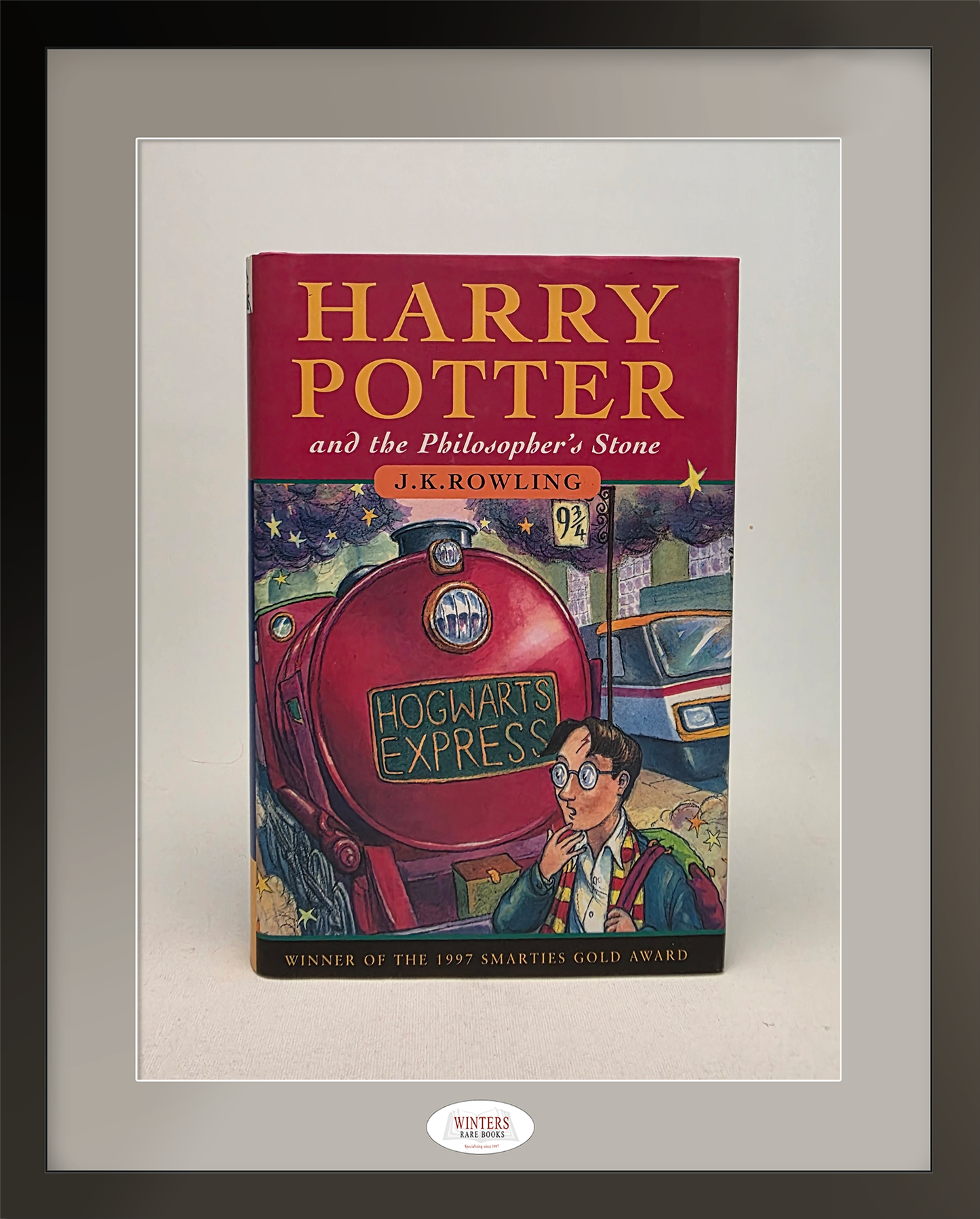 Harry Potter and the Philosopher's Stone - First Hardcover Edition, Fourth Printing