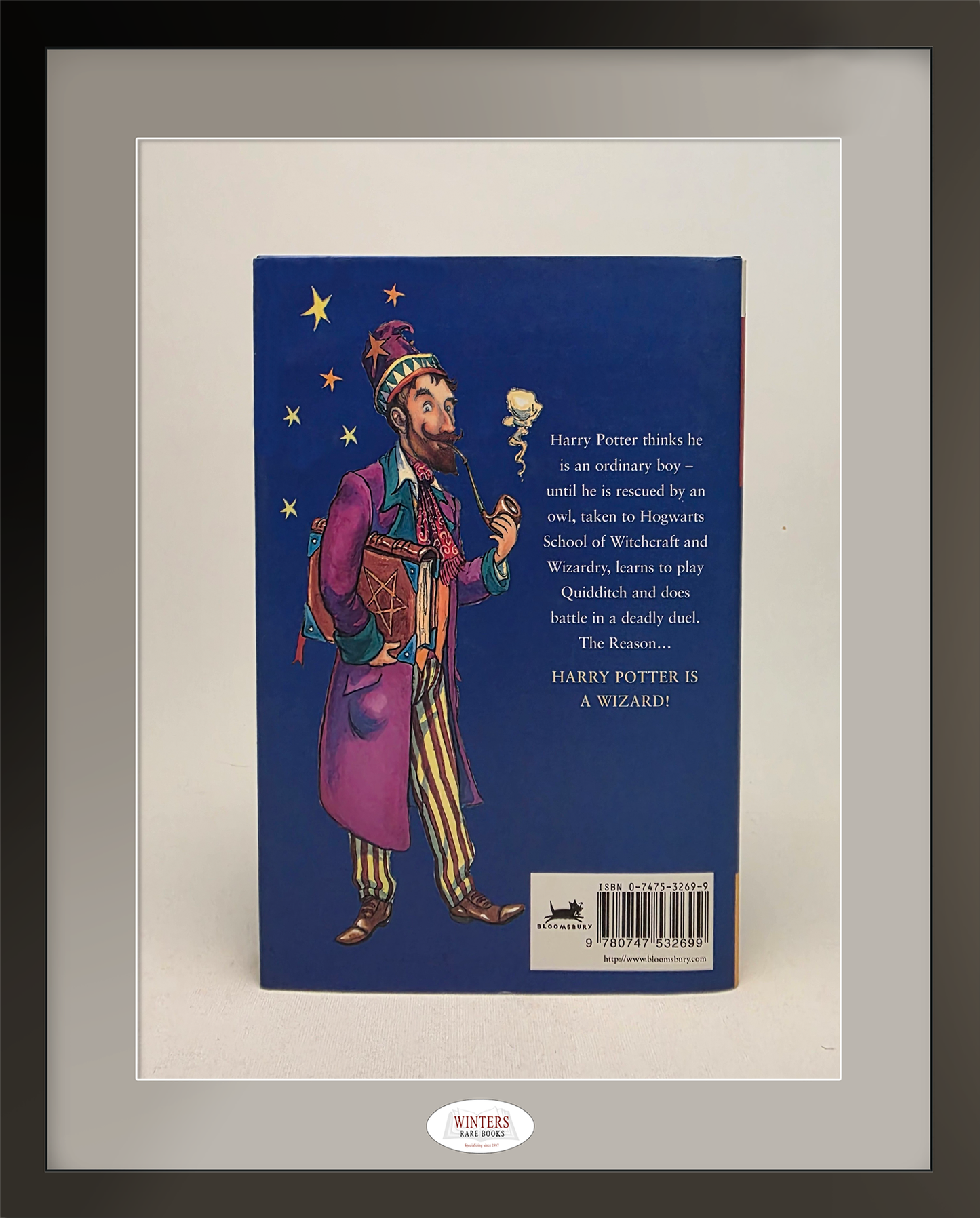 Harry Potter and the Philosopher's Stone - First Hardcover Edition, Fourth Printing