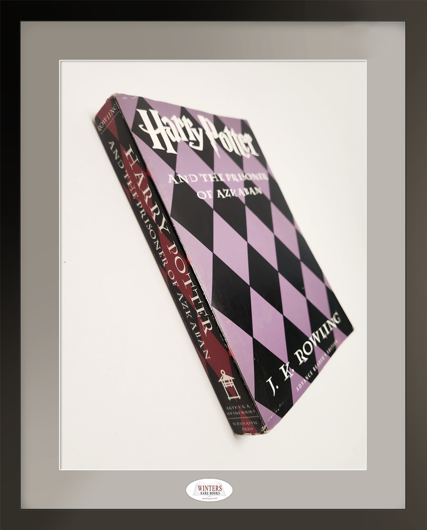 Advanced Reader Copy (ARC) US edition Harry Potter and the Prisoner of Azkaban