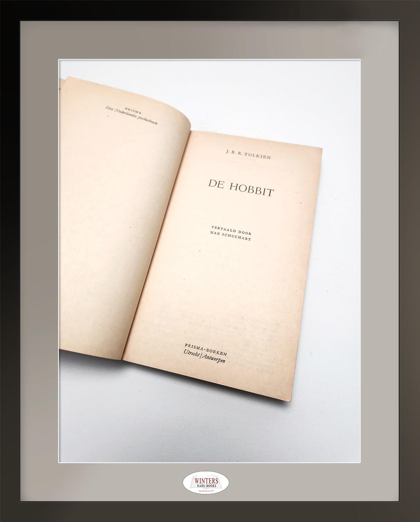 The Hobbit (De Hobbit)- First Dutch Translation 1960