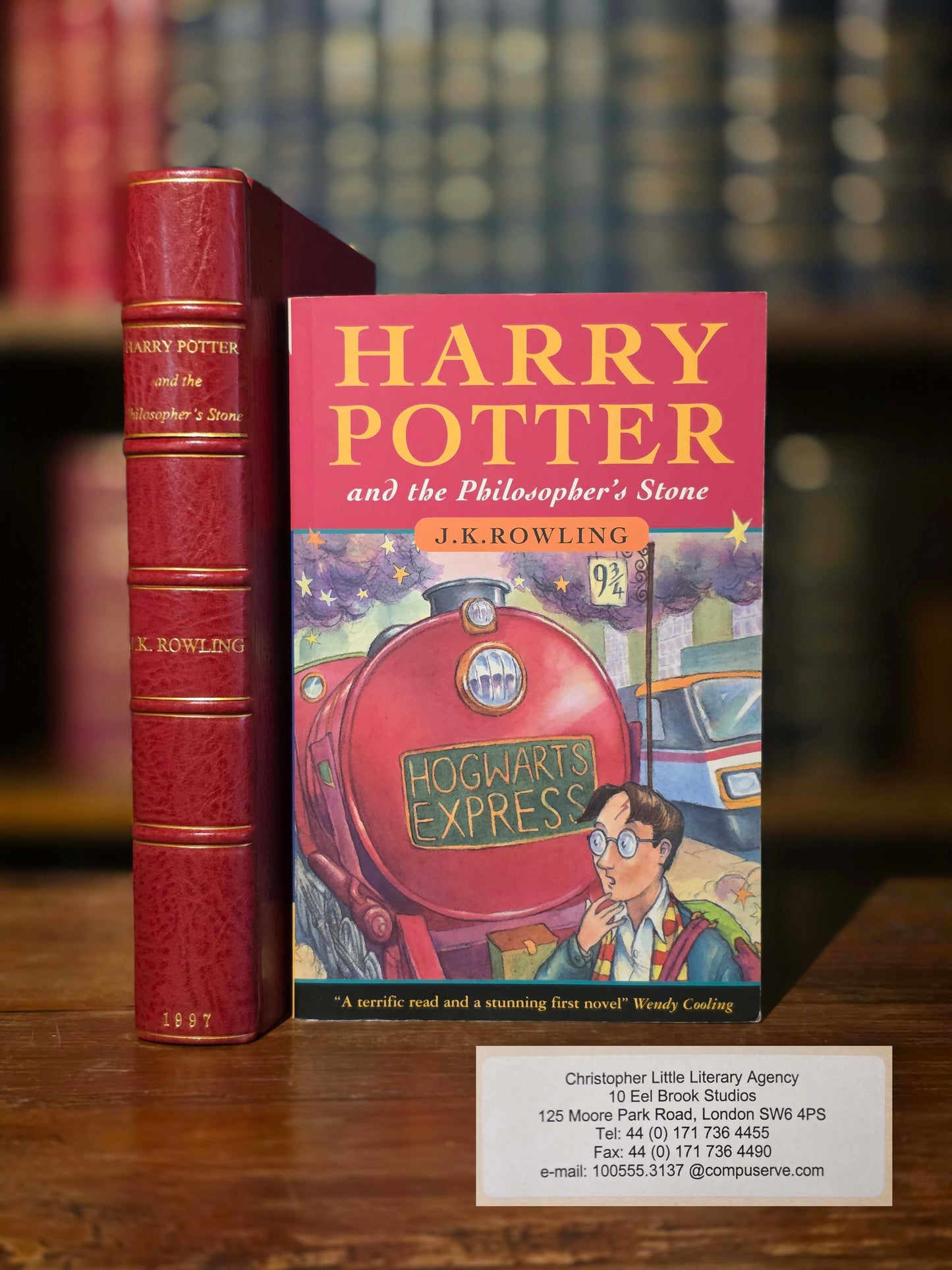 Philosophers Stone association copy Christopher Little