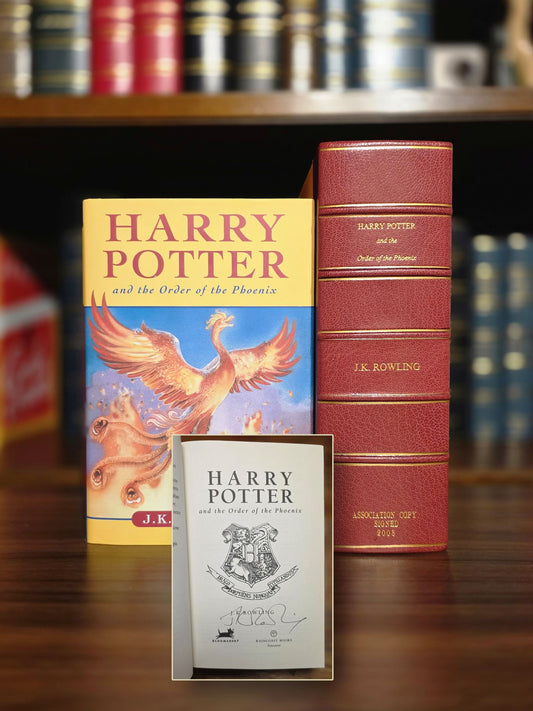 irst Canadian Edition of Harry Potter and the Order of the Phoenix – Extremely scarce signed Association copy