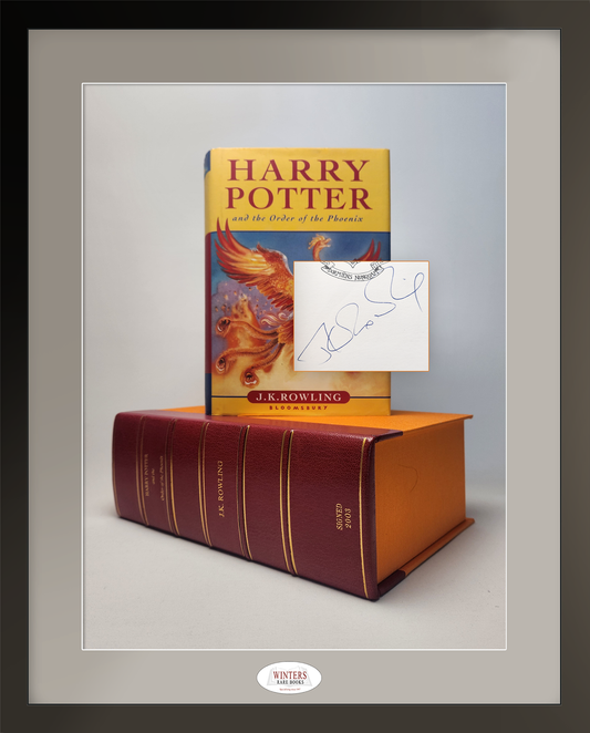 Harry Potter and the Order of the Phoenix signed first printing