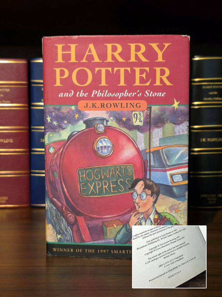 Philosopher's Stone third hardback printing