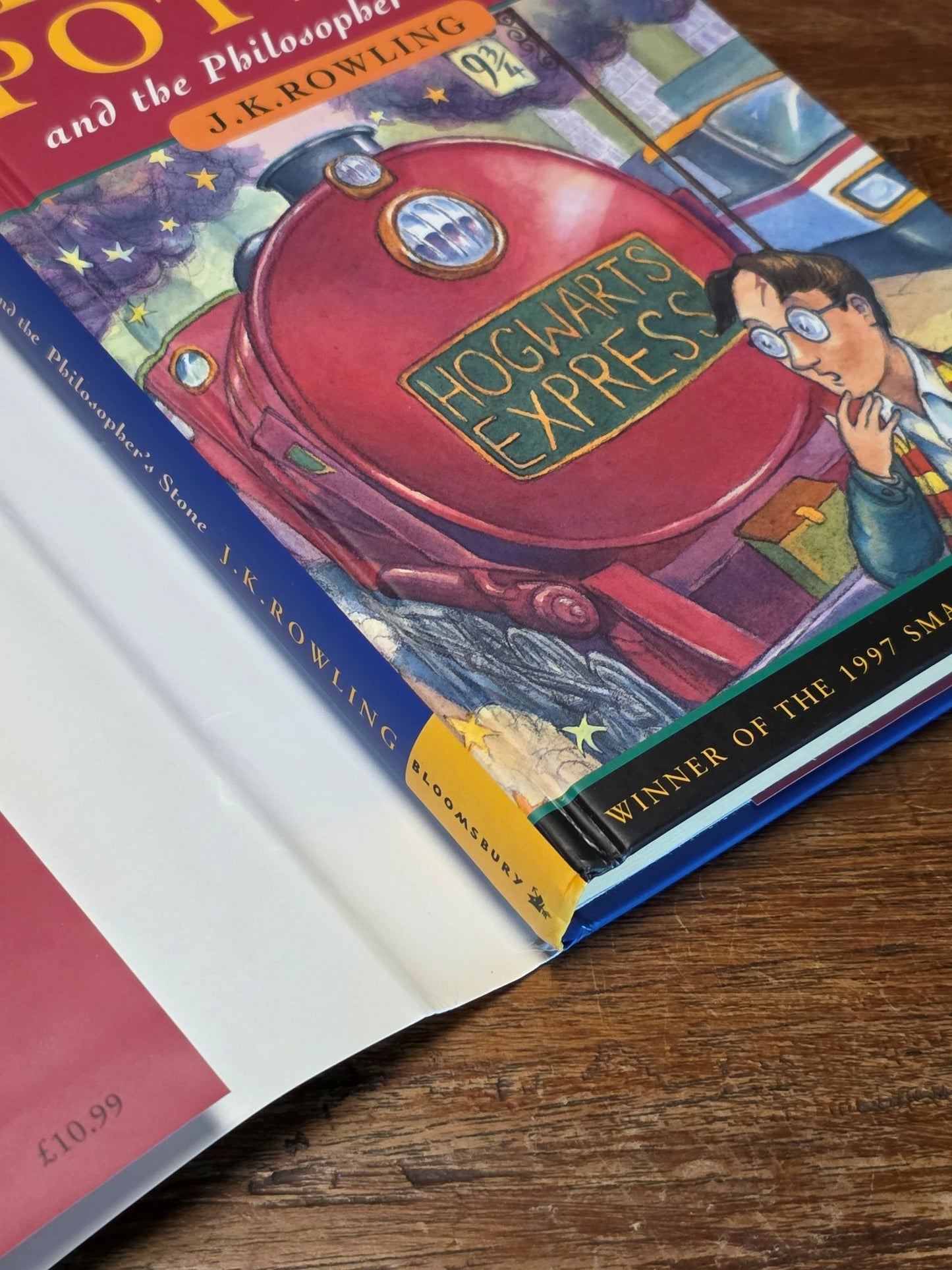 Harry Potter and the Philosopher's Stone - First Hardcover Edition, Fourth Printing