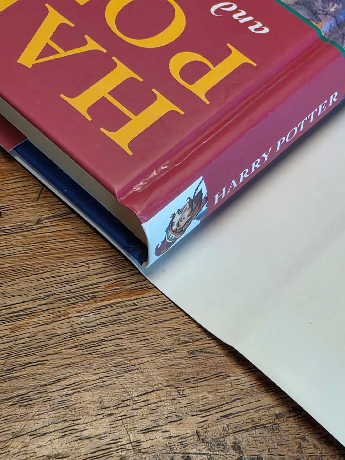 Harry Potter and the Philosopher's Stone - First Hardcover Edition, Fourth Printing