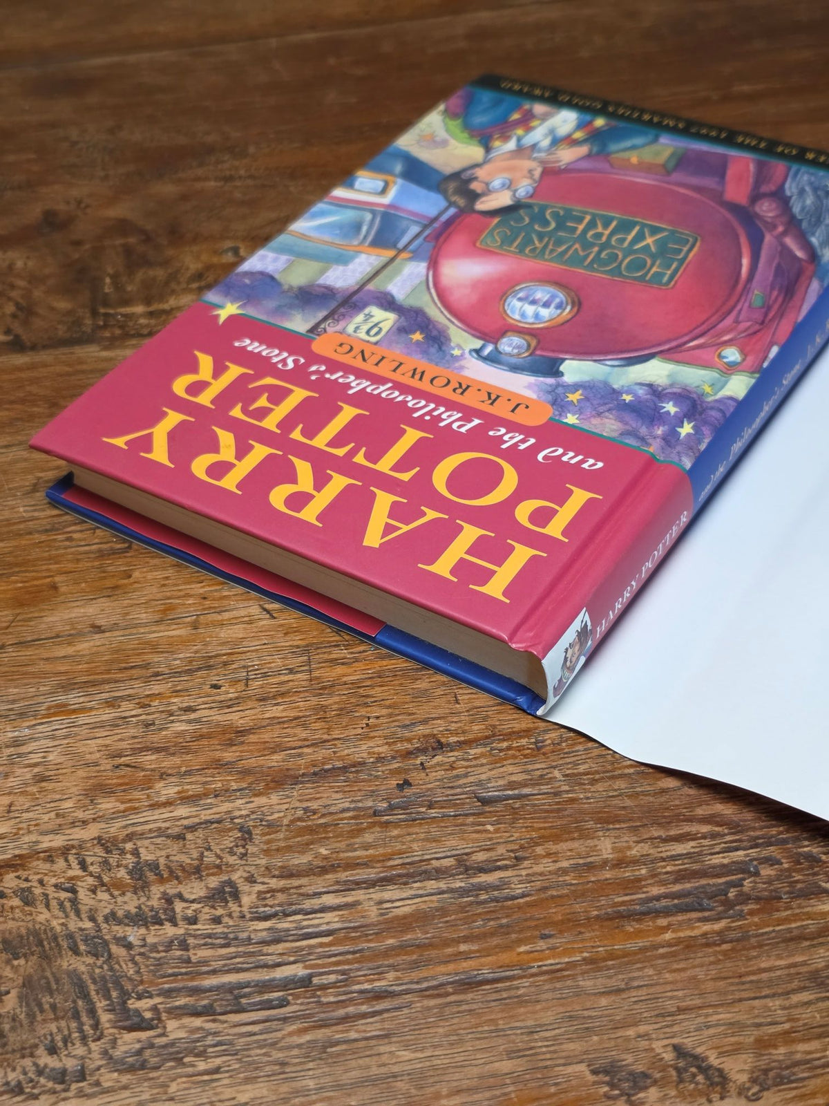 Harry Potter and the Philosopher's Stone – First UK edition, fourth hardback printing