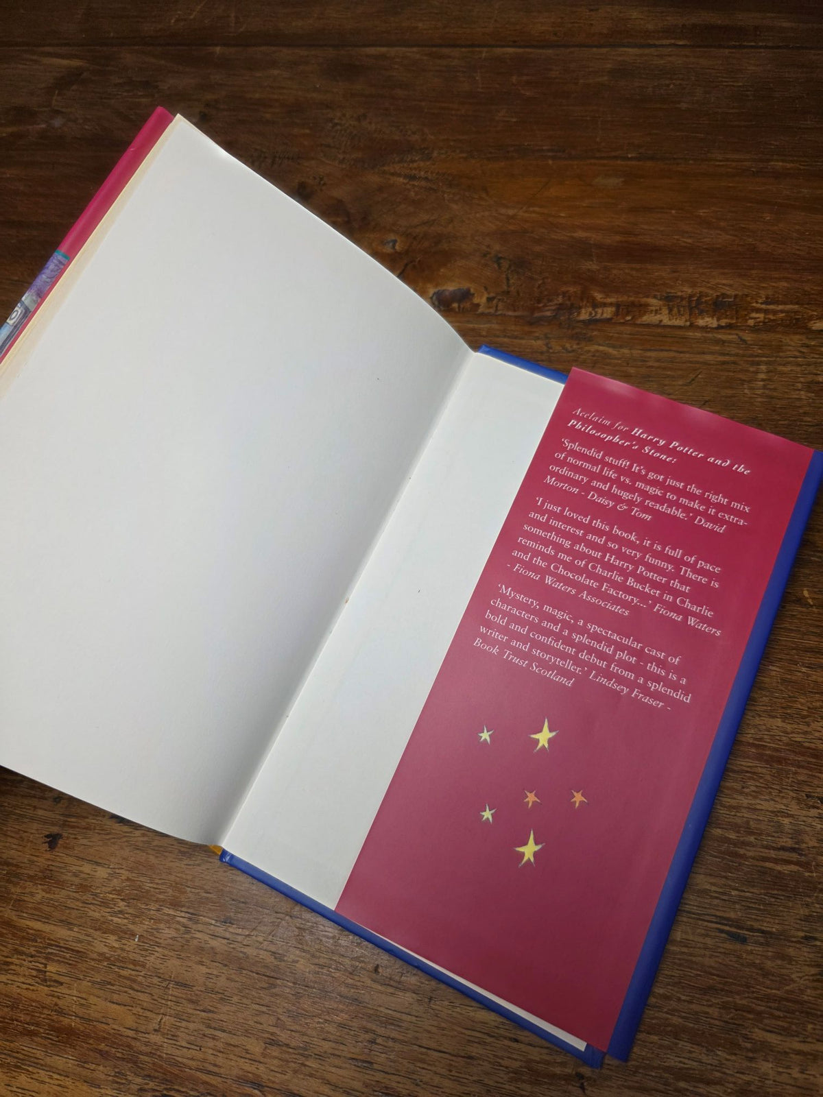 Harry Potter and the Philosopher's Stone – First UK edition, fourth hardback printing