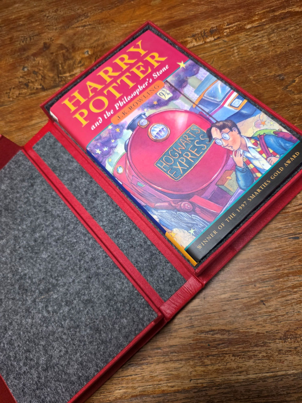 Harry Potter and the Philosopher's Stone – First UK edition, fourth hardback printing