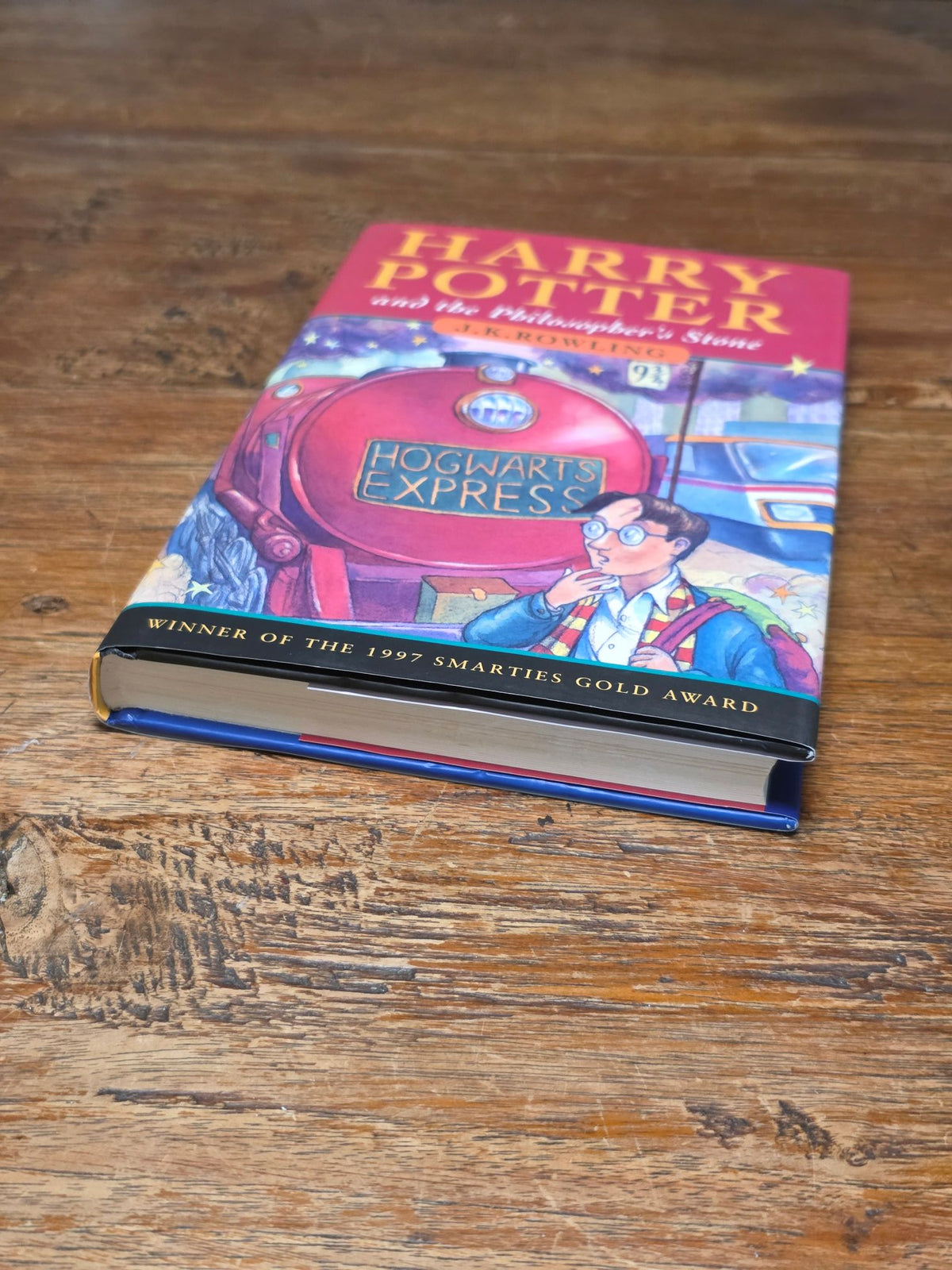 Harry Potter and the Philosopher's Stone – First UK edition, fourth hardback printing