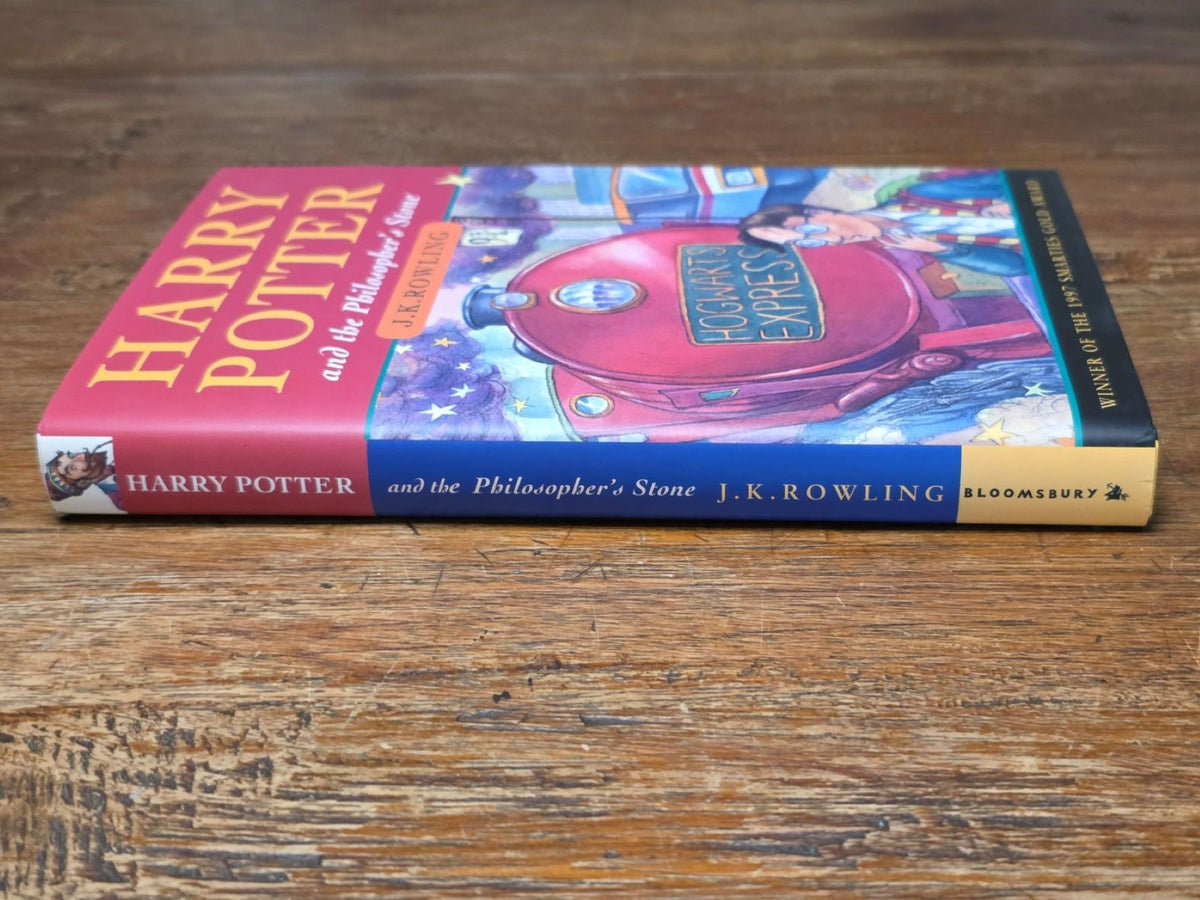 Harry Potter and the Philosopher's Stone – First UK edition, fourth hardback printing
