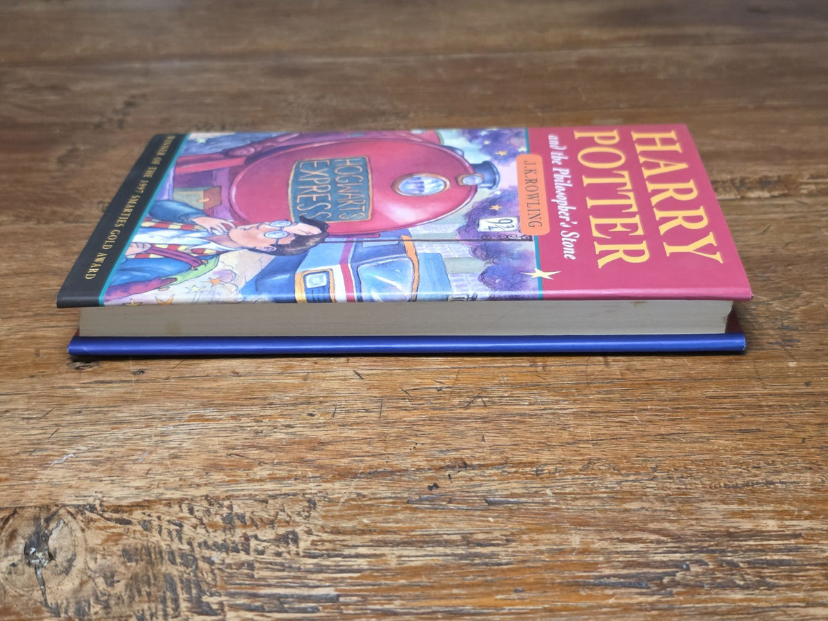 Harry Potter and the Philosopher's Stone – First UK edition, fourth hardback printing