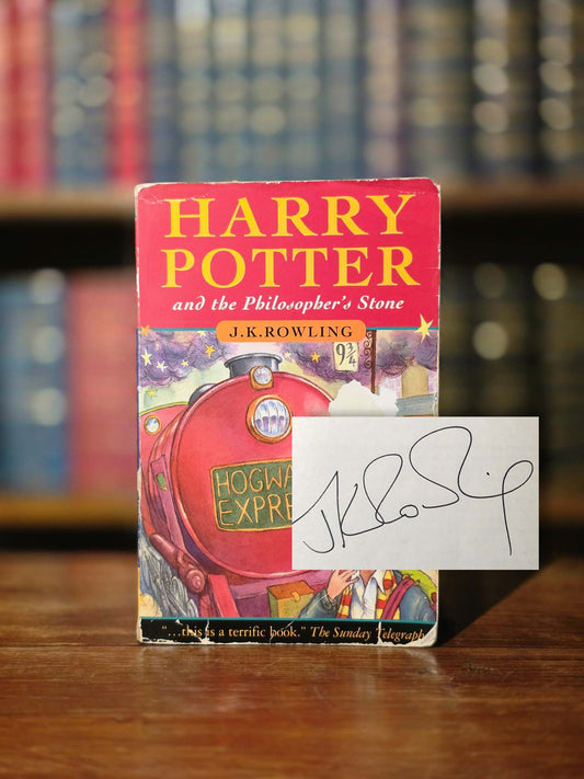 Harry Potter and the Philosopher’s Stone – 8th Printing, Signed
