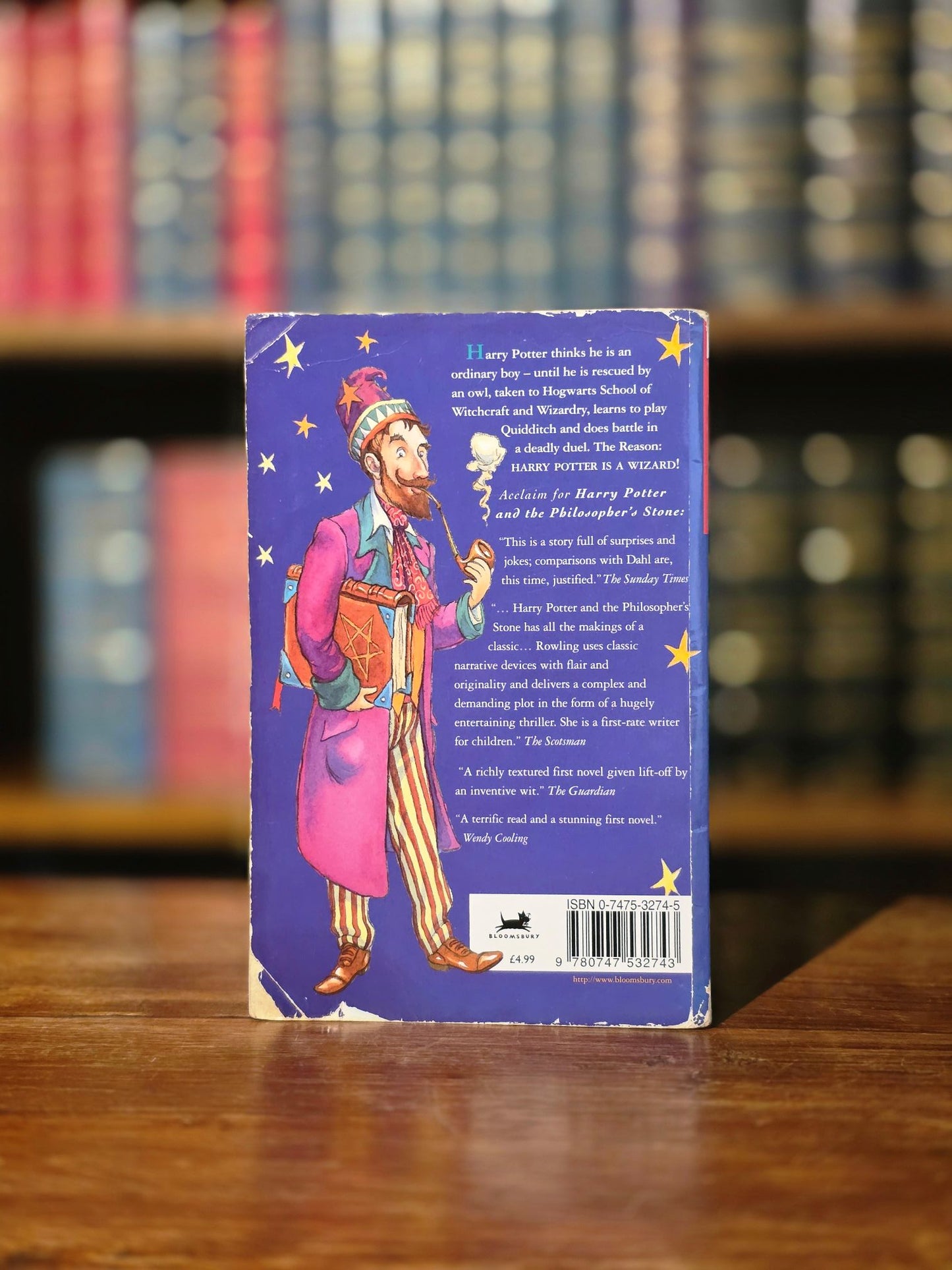 Harry Potter and the Philosopher’s Stone – 8th Printing, Signed