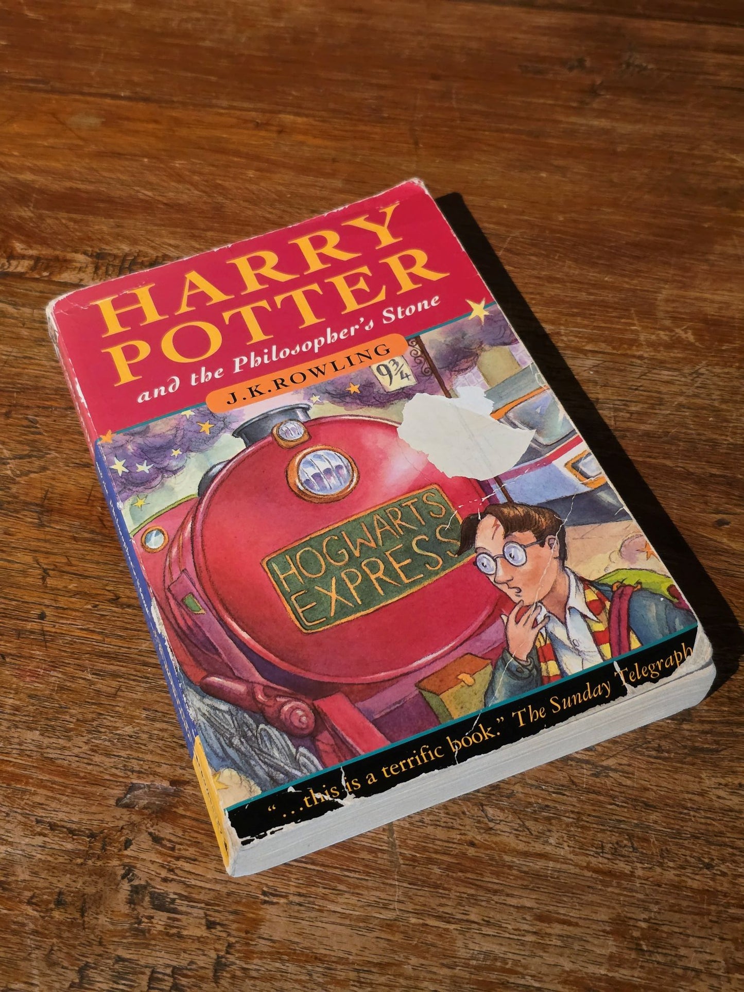Harry Potter and the Philosopher’s Stone – 8th Printing, Signed