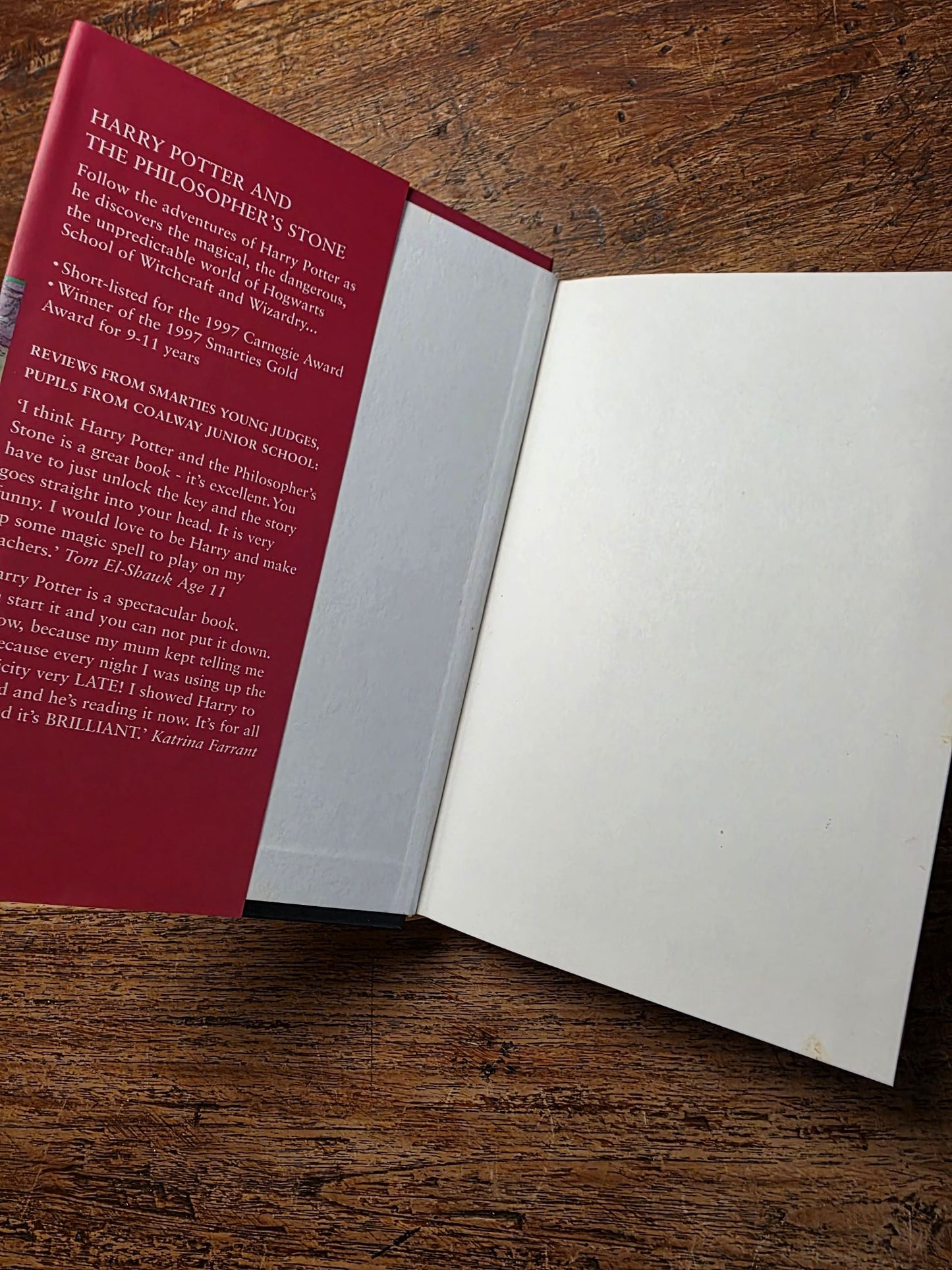 Harry Potter and the Philosopher’s Stone - First Australian edition, first printing