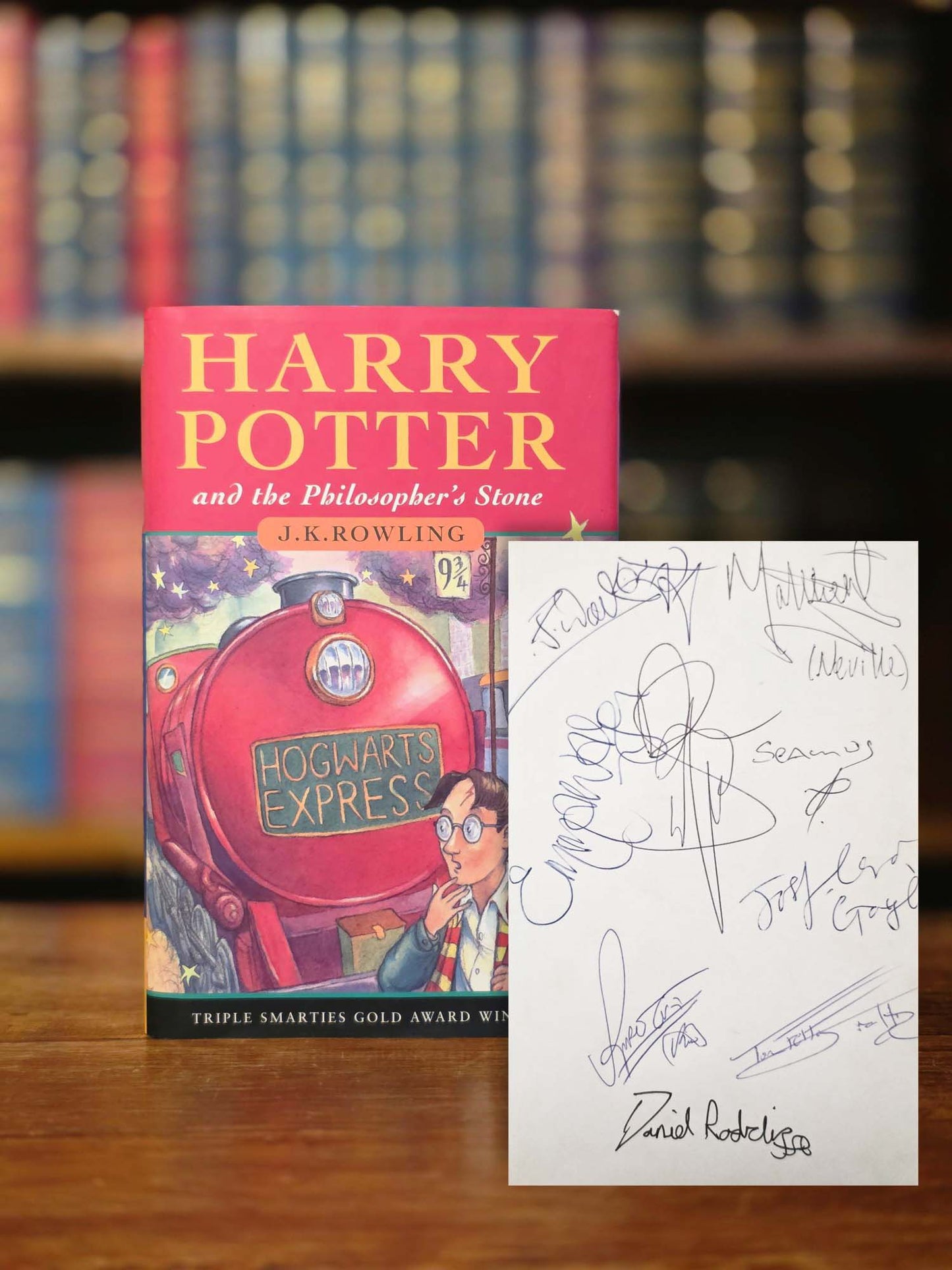 Harry Potter and the Philosopher’s Stone – Signed by the main cast