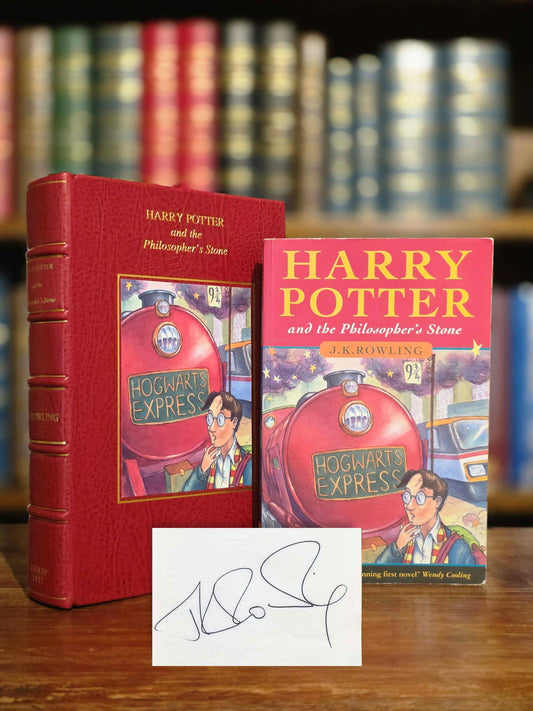 Harry Potter and the Philosopher's Stone - First Paperback Printing - Signed