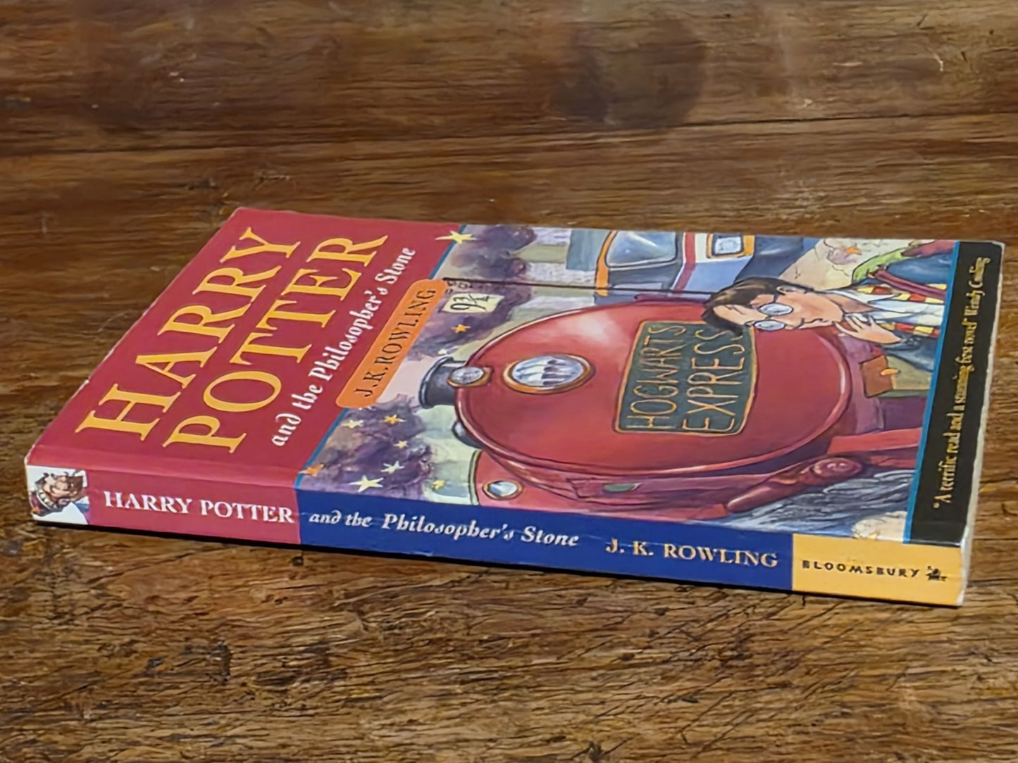 Harry Potter and the Philosopher's Stone - First Paperback Printing - Signed