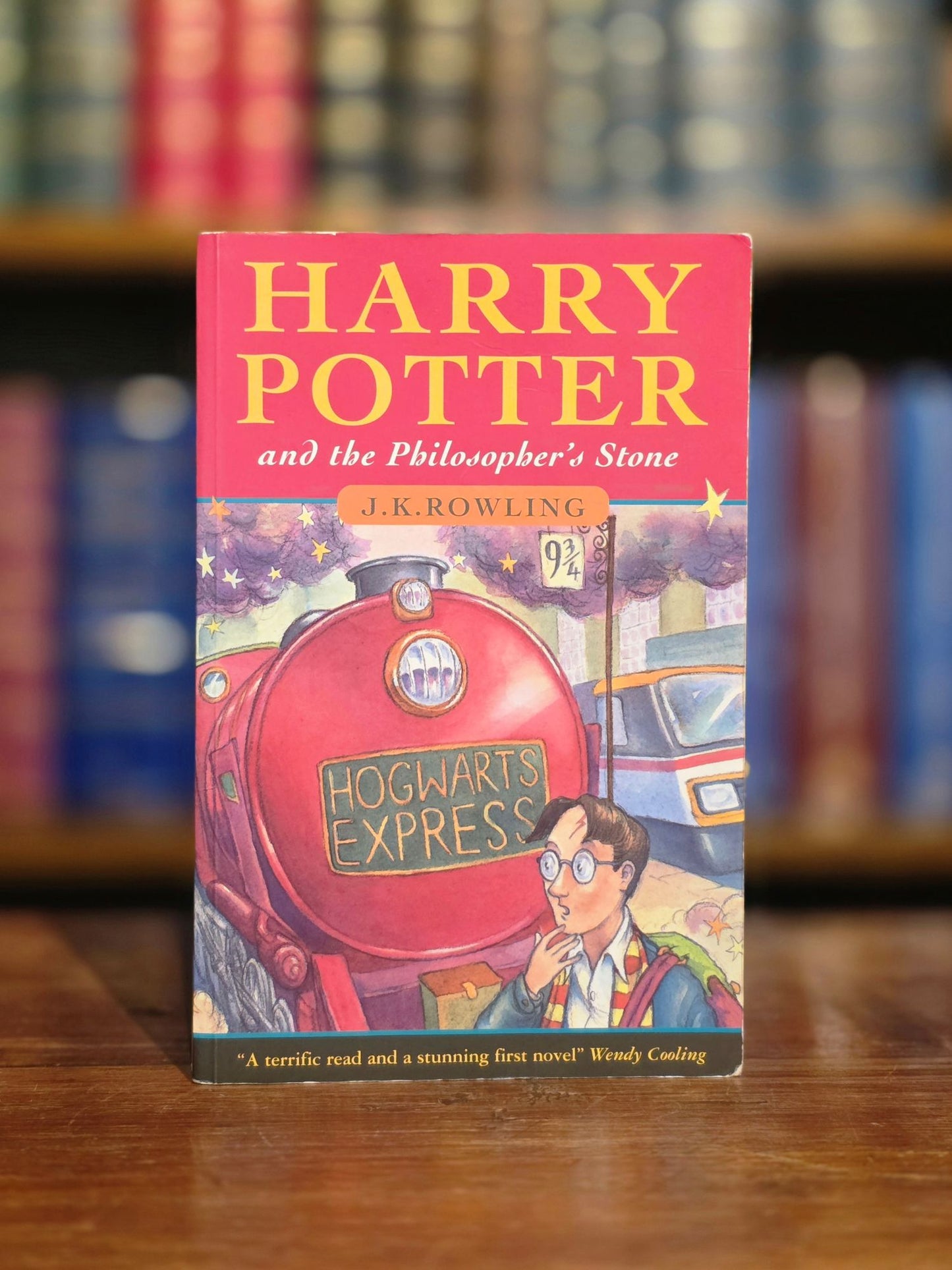 Harry Potter and the Philosopher's Stone - First Paperback Printing - Signed