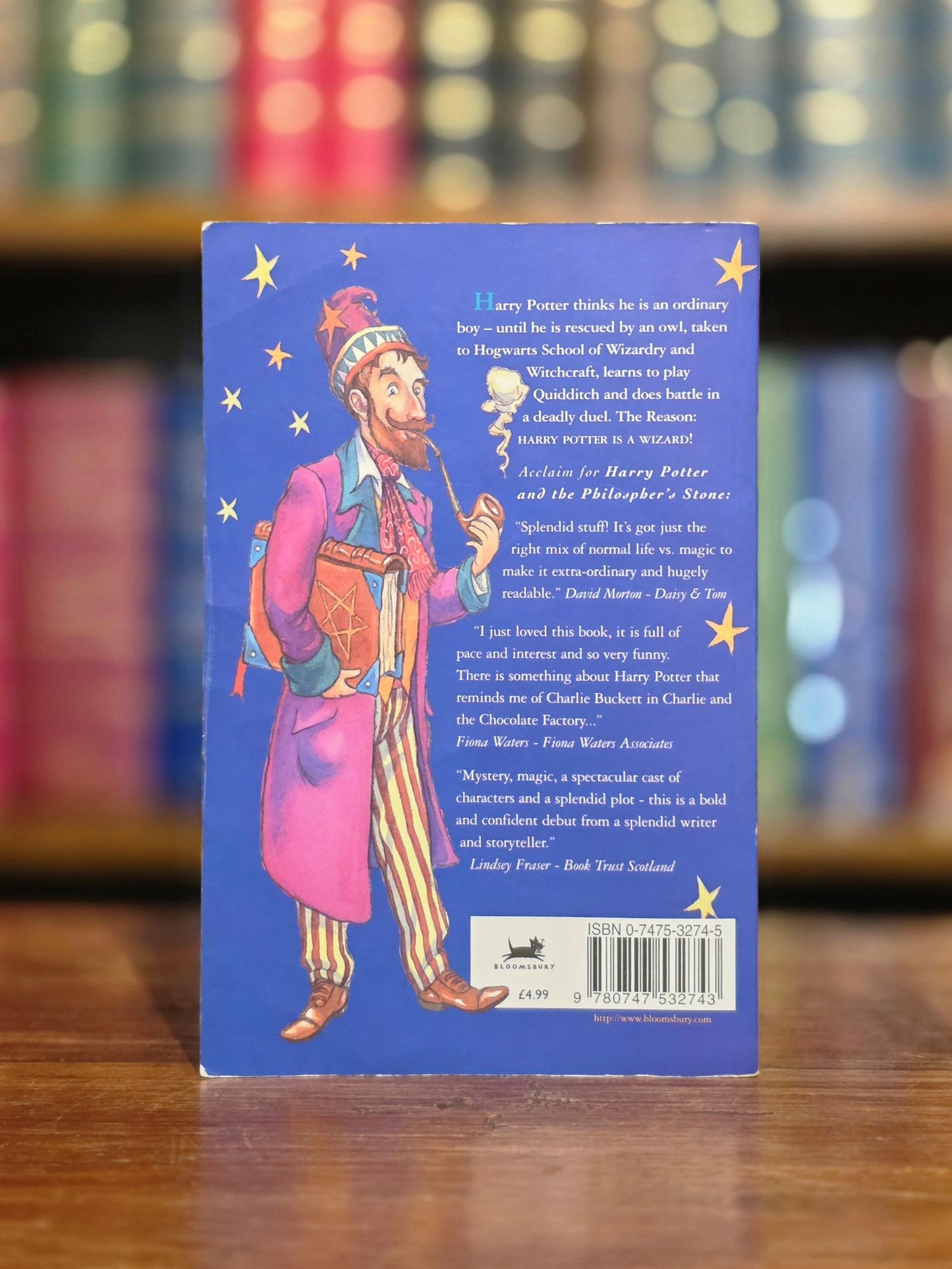 Harry Potter and the Philosopher's Stone - First Paperback Printing - Signed