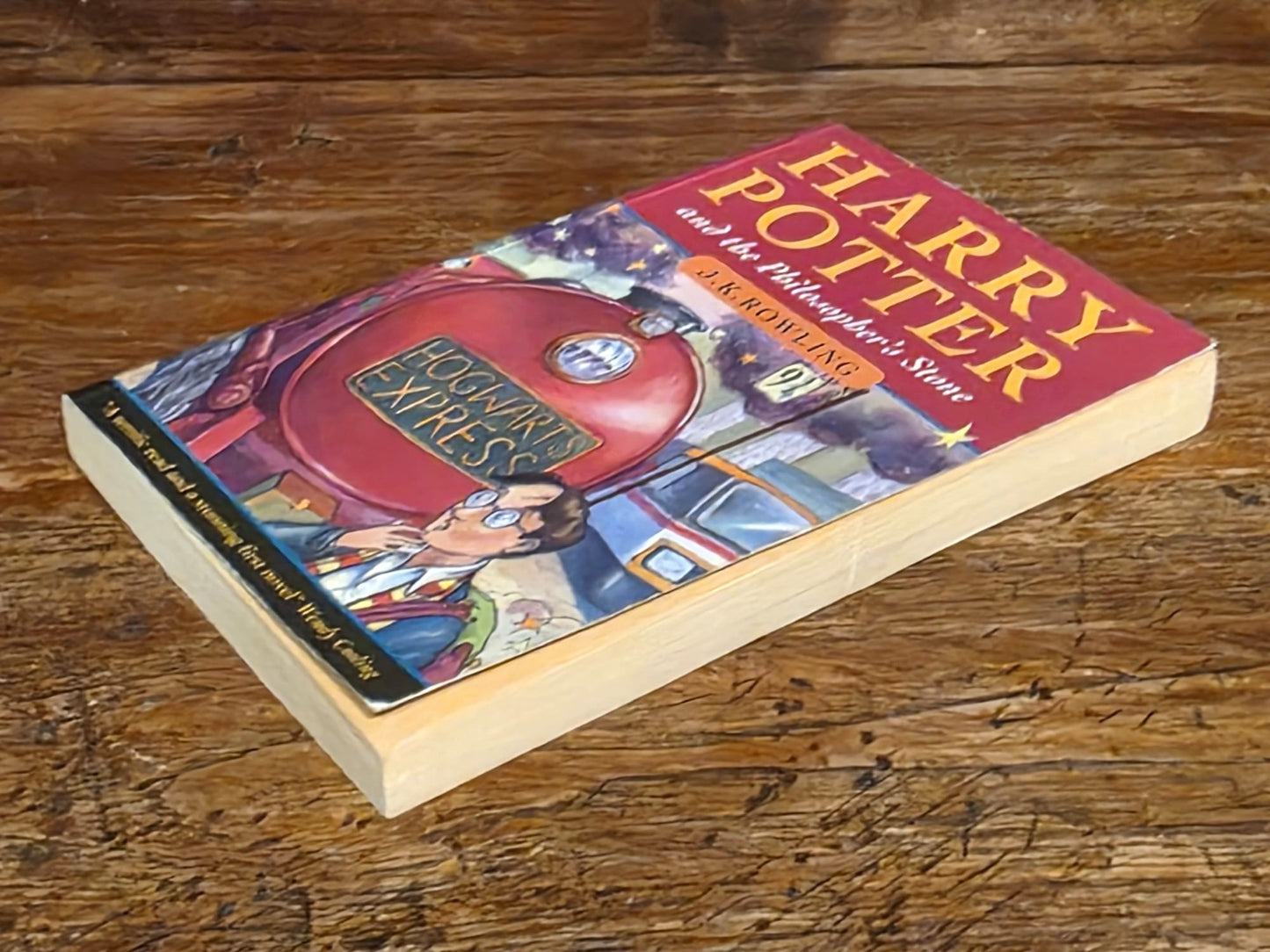 Harry Potter and the Philosopher's Stone - First Paperback Printing - Signed