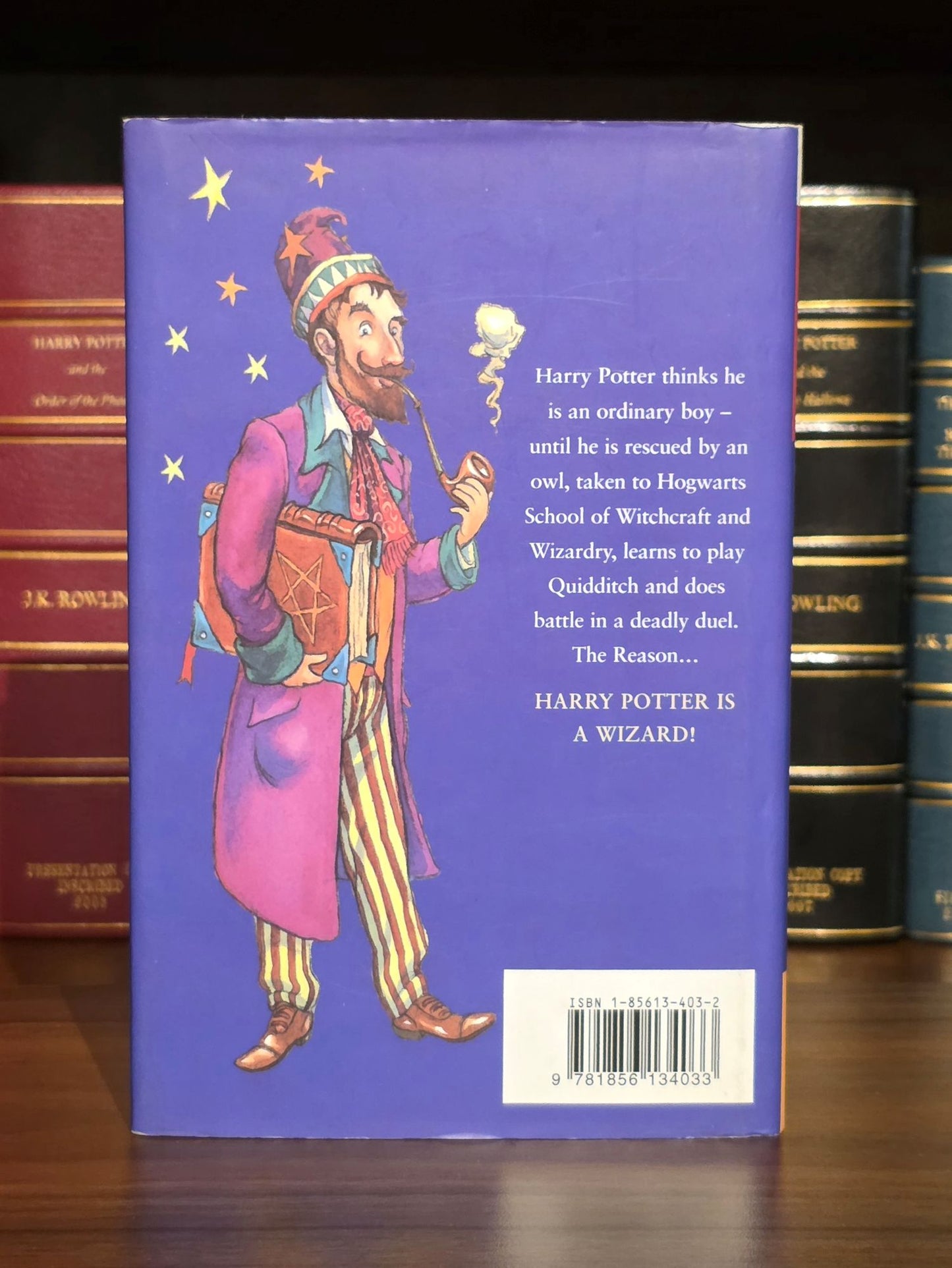 Harry Potter and the Philosopher's Stone Ted Smart Edition – First Edition, First Printing
