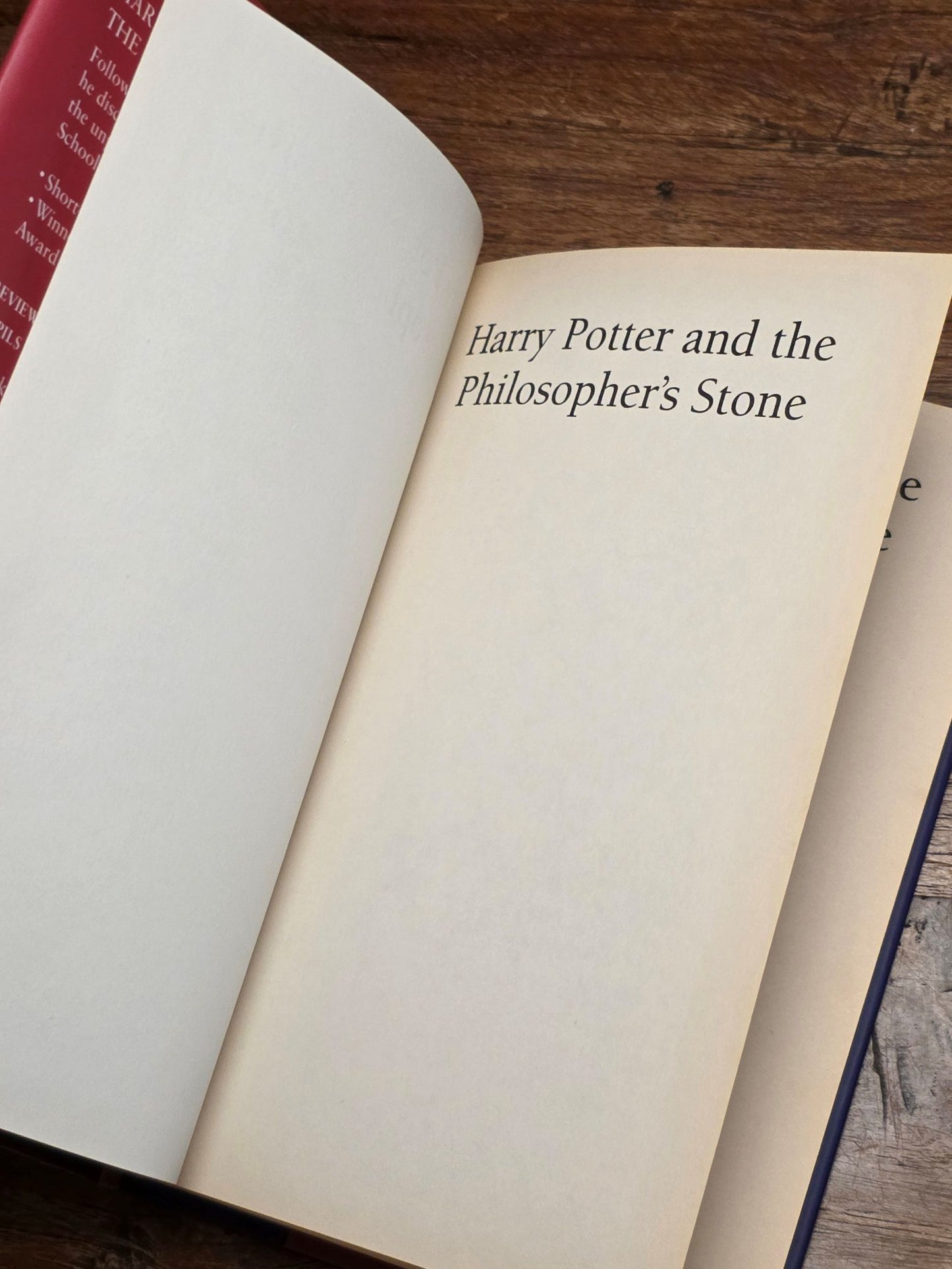 Harry Potter and the Philosopher's Stone Ted Smart Edition – First Edition, First Printing