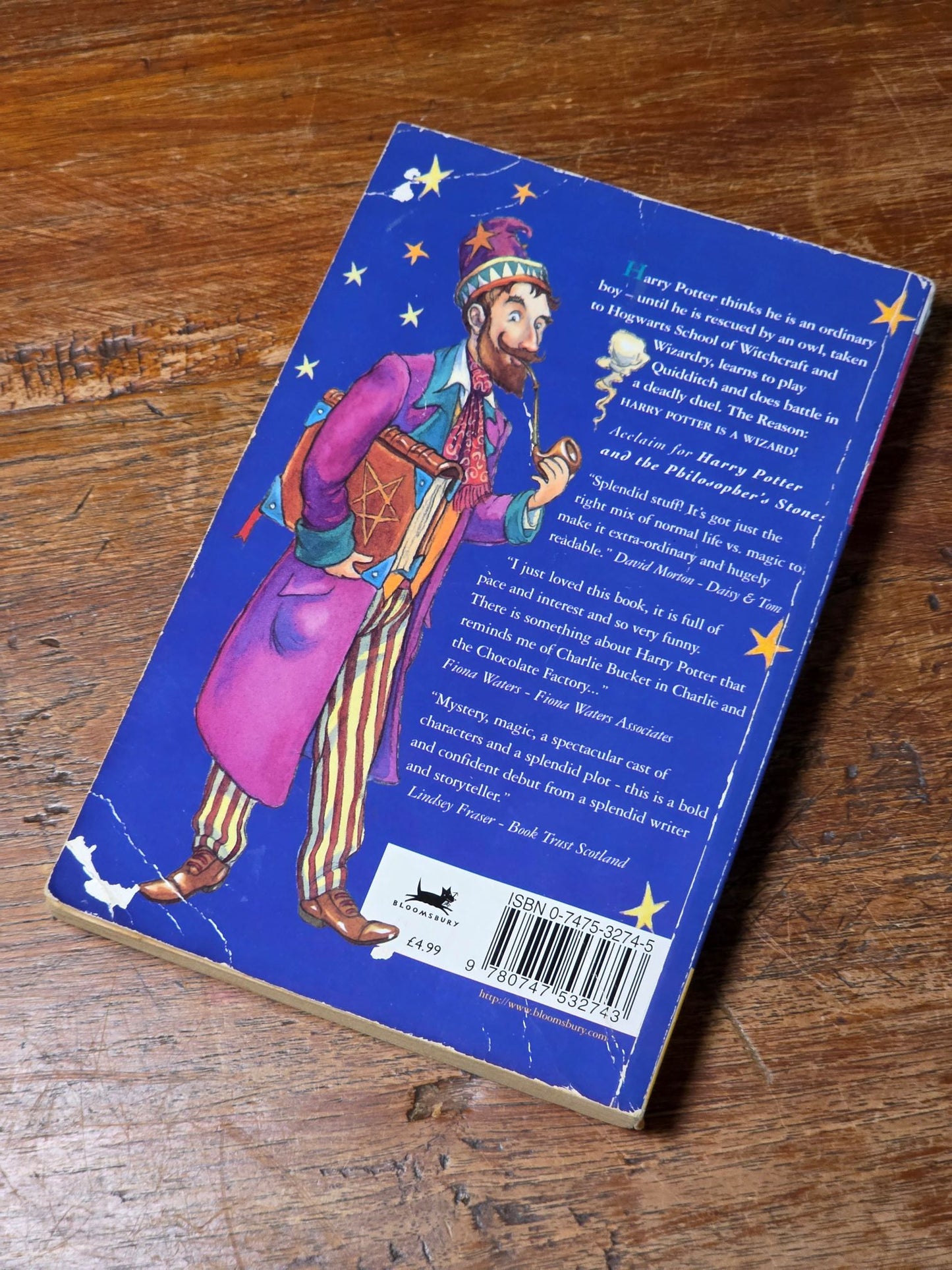Harry Potter and the Philosopher’s Stone – second paperback printing