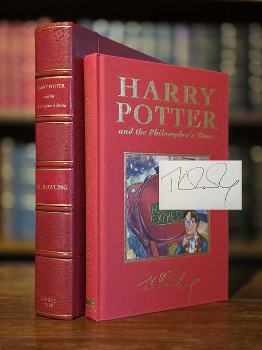 Harry Potter and the Philosopher’s Stone - Deluxe edition, first printing, signed