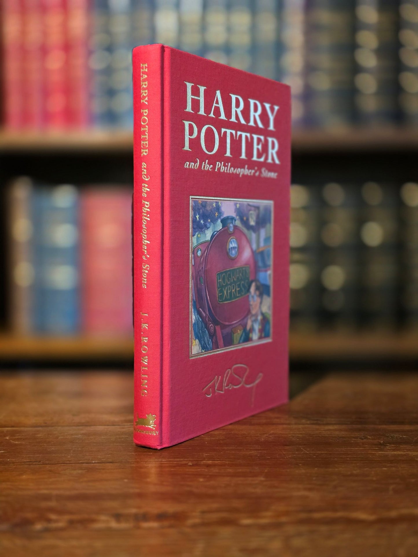 Harry Potter and the Philosopher’s Stone - Deluxe edition, first printing, signed