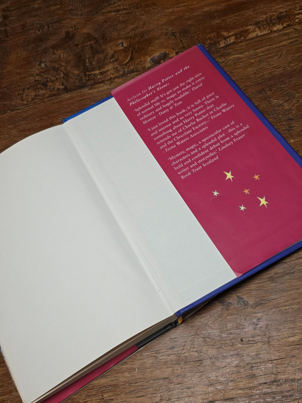 Harry Potter and the Philosopher's Stone – First UK edition, 15th hardback printing